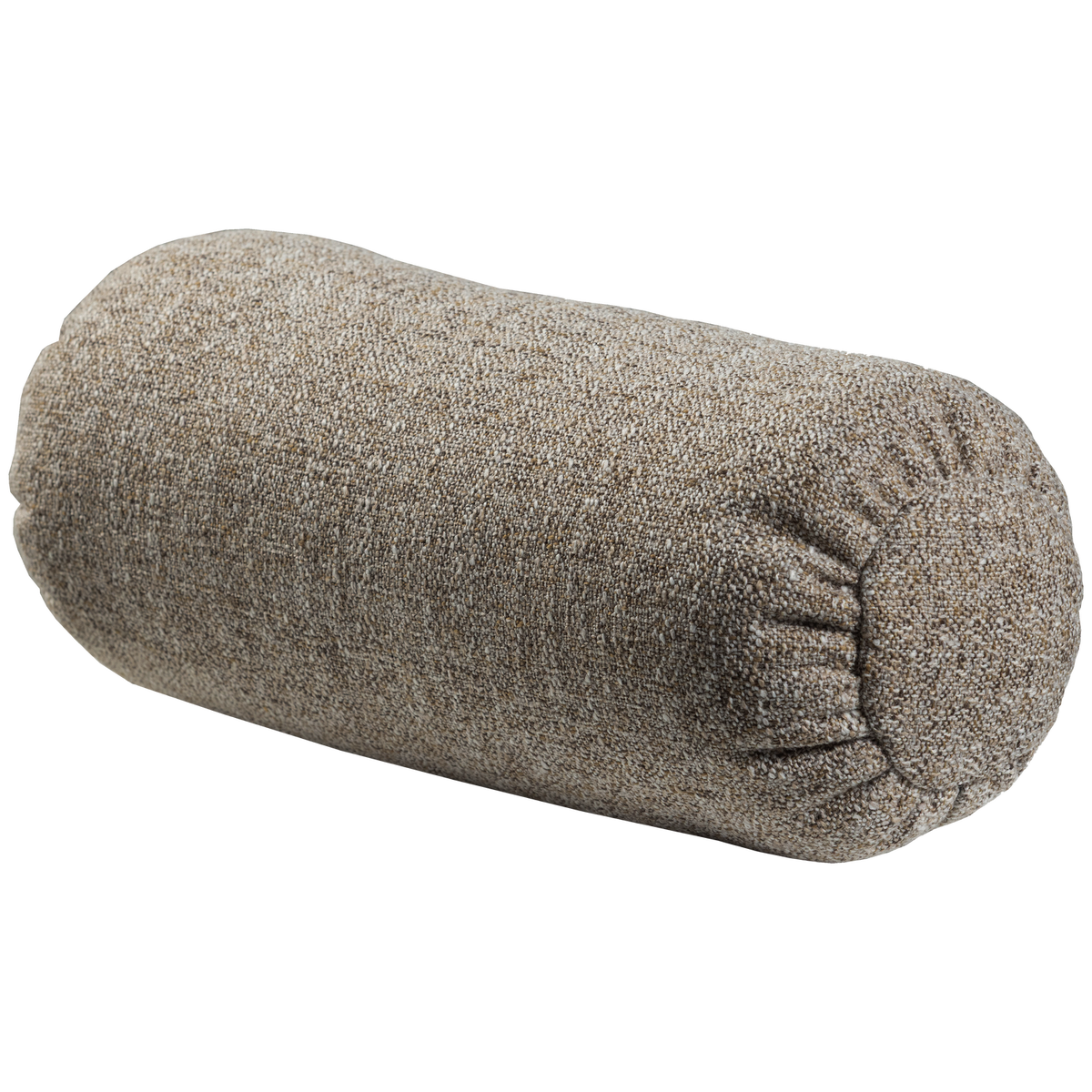Woood | Rolkussen Baggy 50x23cm geweven stof bruin melange
