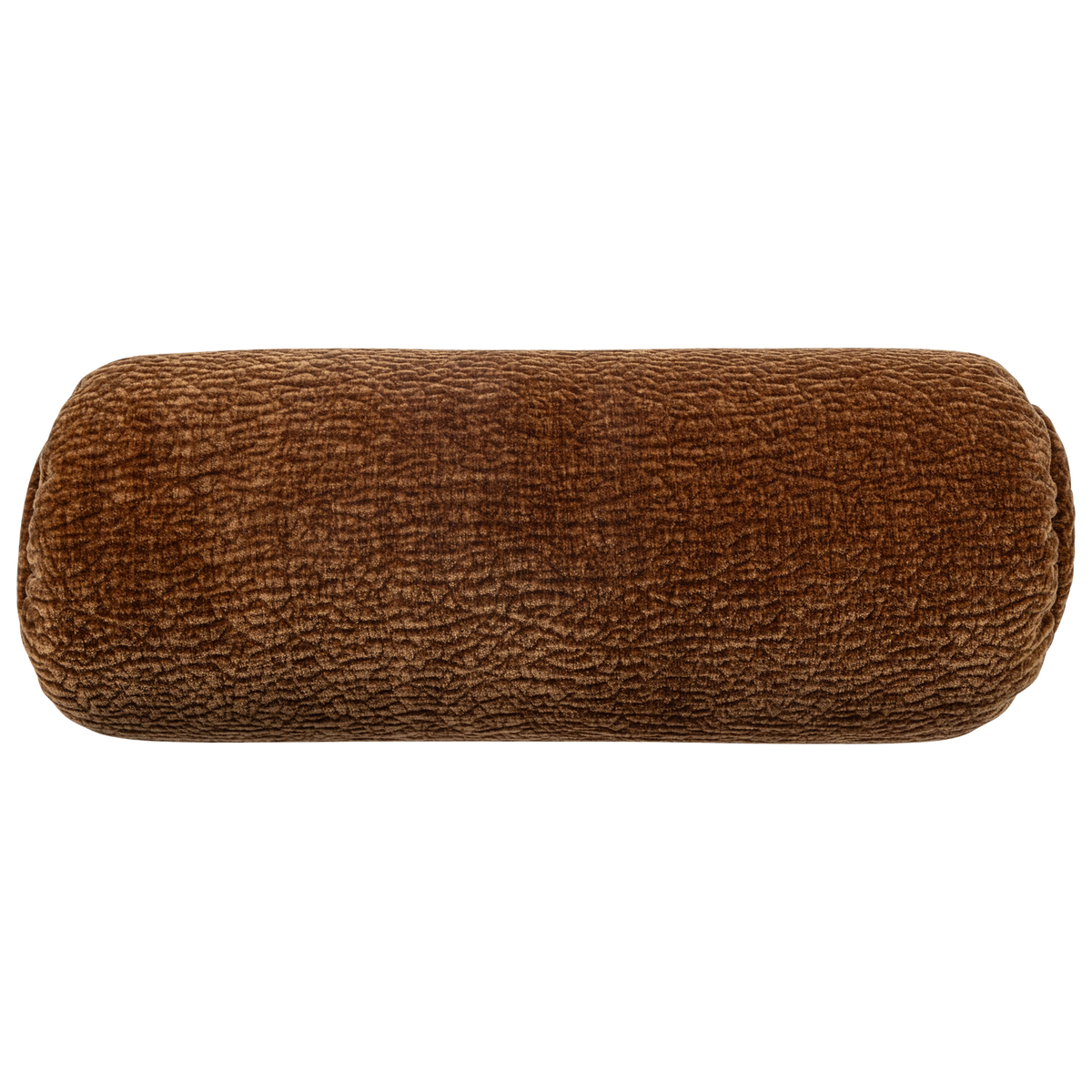 Woood | Rolkussen Baggy 50x23cm 3D chenille middenbruin