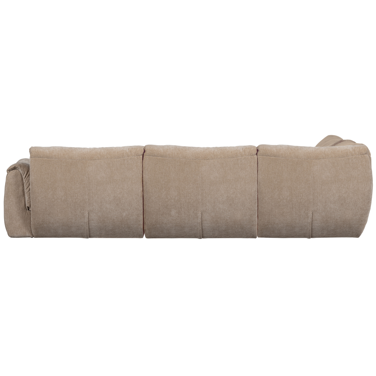 Woood | Hoekbank Baggy links 3D chenille zand