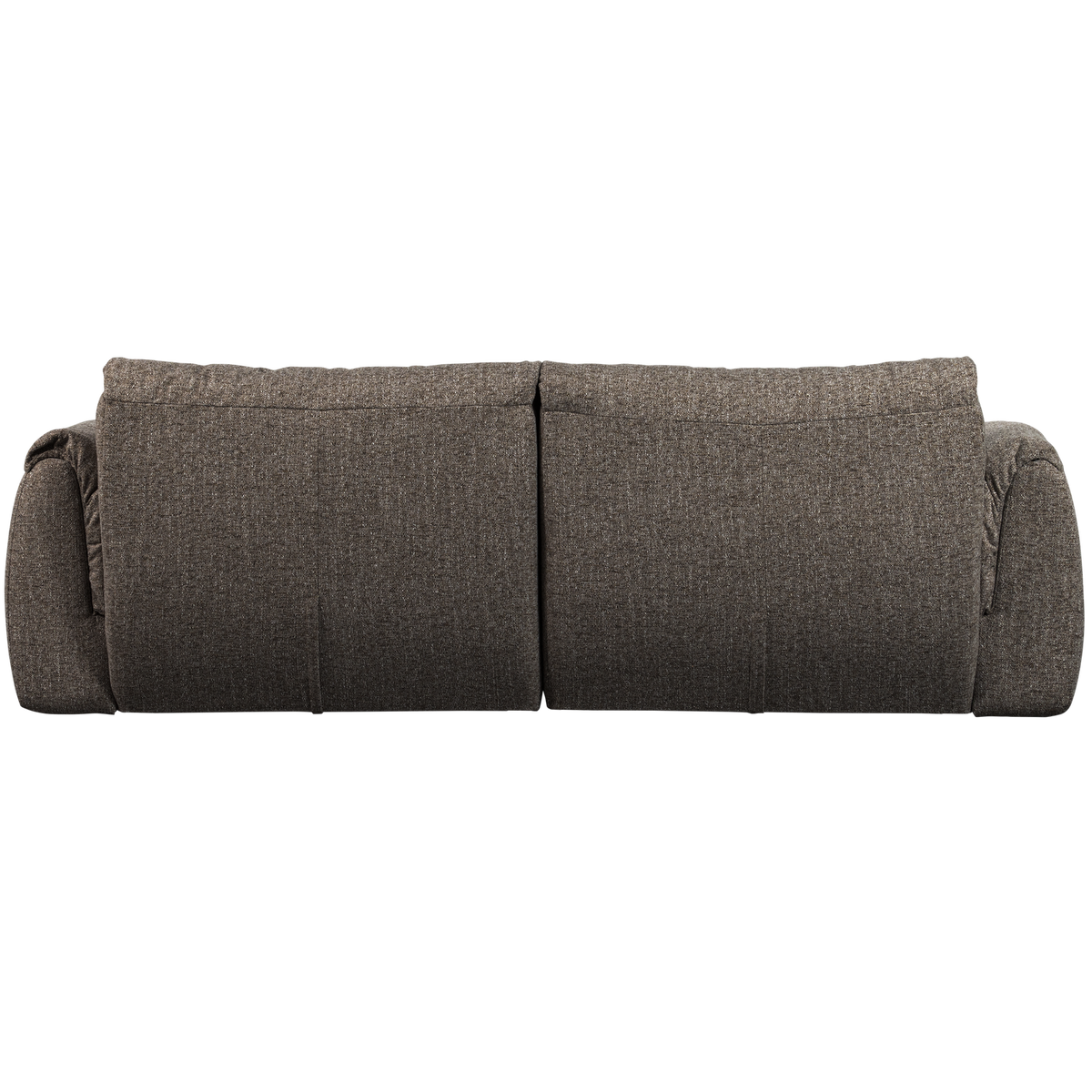 Woood | 2-Zits bank Baggy geweven stof warmgrijs melange