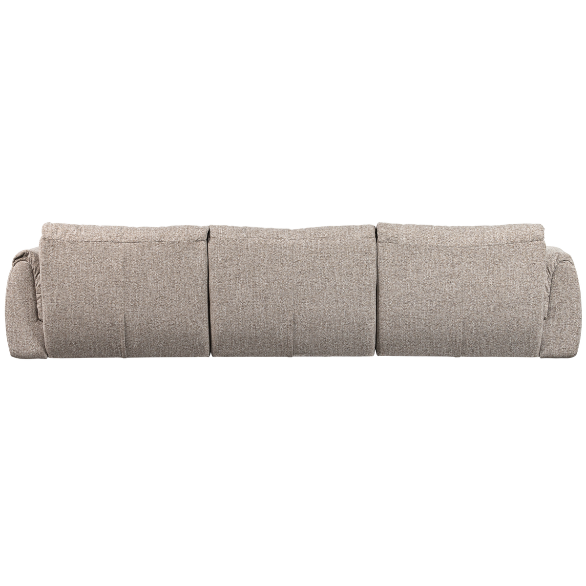 Woood | 3-Zits bank Baggy geweven stof naturel melange