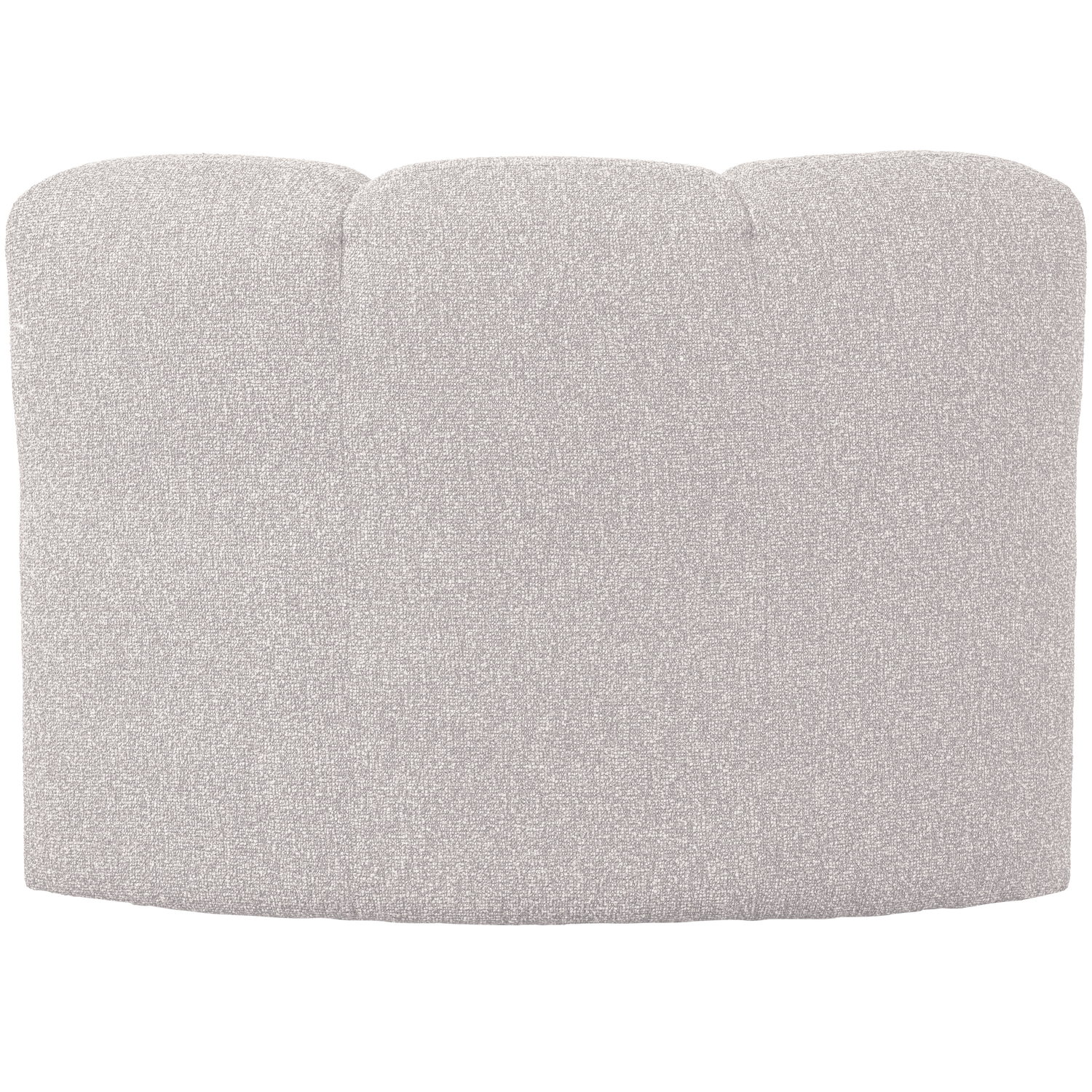 Woood | Eetbank Mojo hoek met rugleuning boucle ecru melange