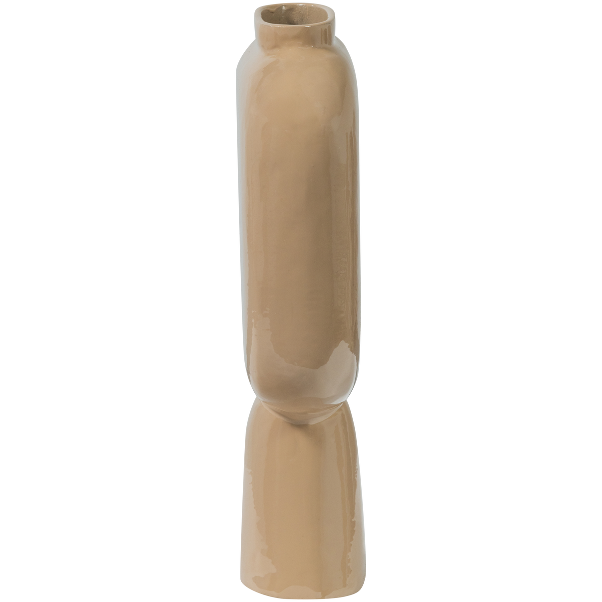 Woood | Vaas Gianna aluminium zand
