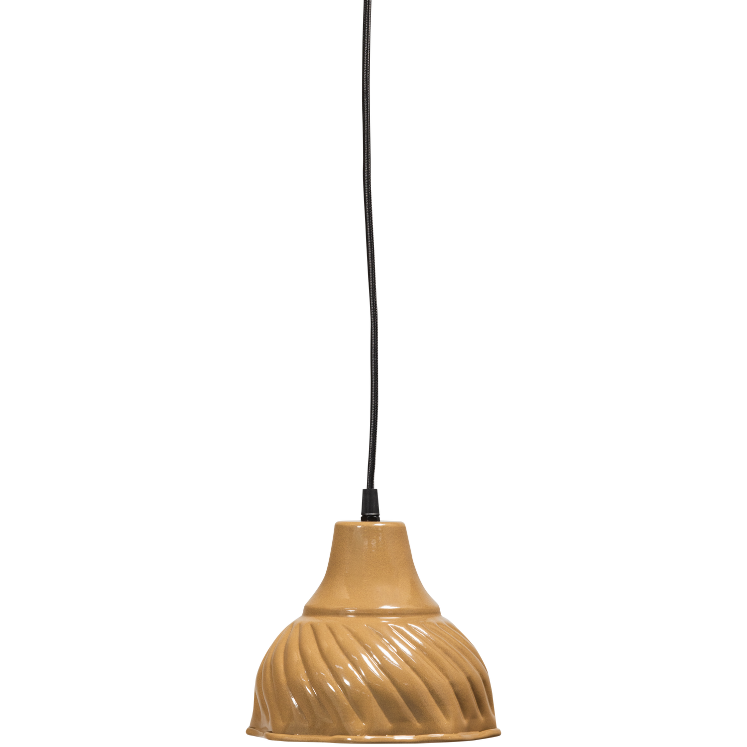 Woood | Hanglamp Arleso metaal honinggeel