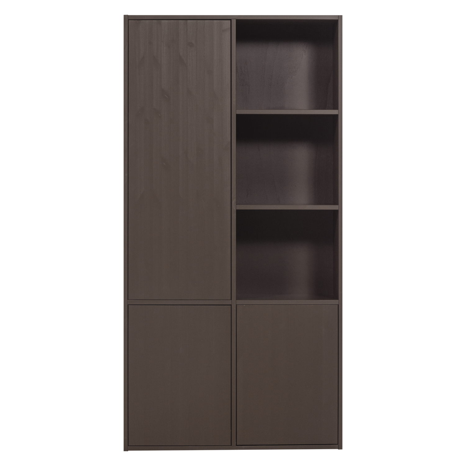 Woood | Opbergkast Meggy 108cm middenbruin