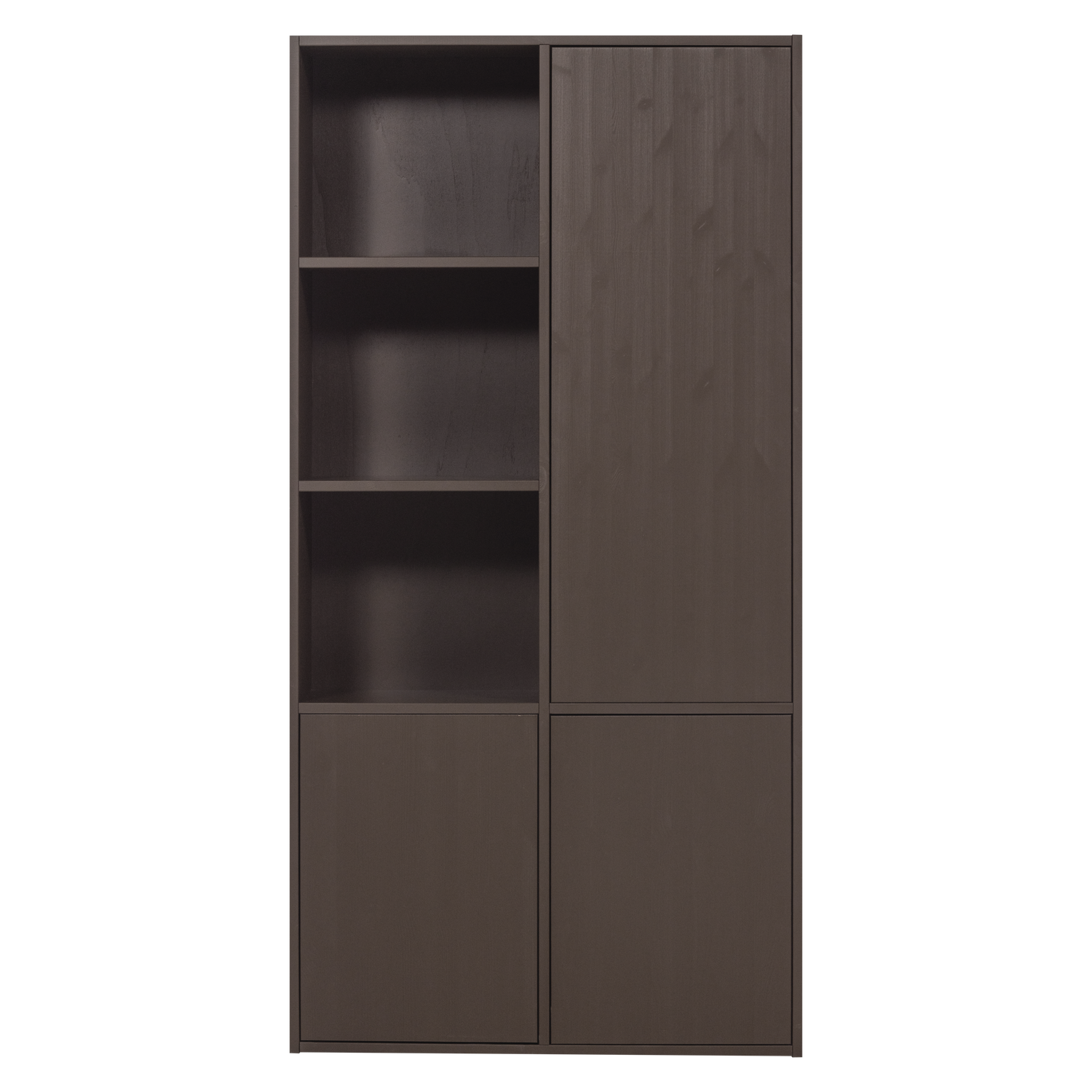 Woood | Opbergkast Meggy 108cm middenbruin