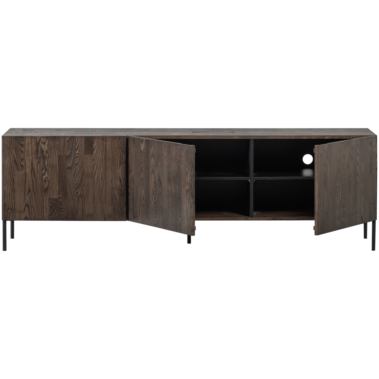 Woood | Tv meubel Bono Gravure 180cm essen