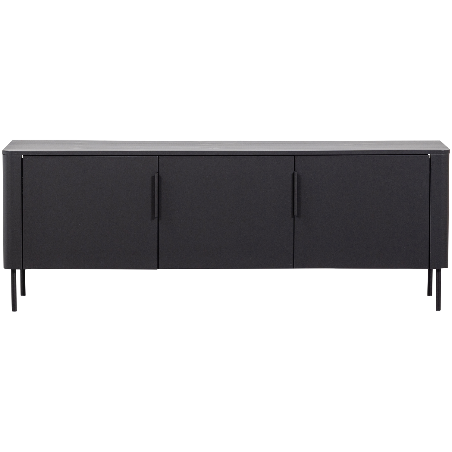 Woood | Tv meubel Gunnar 154cm matzwart