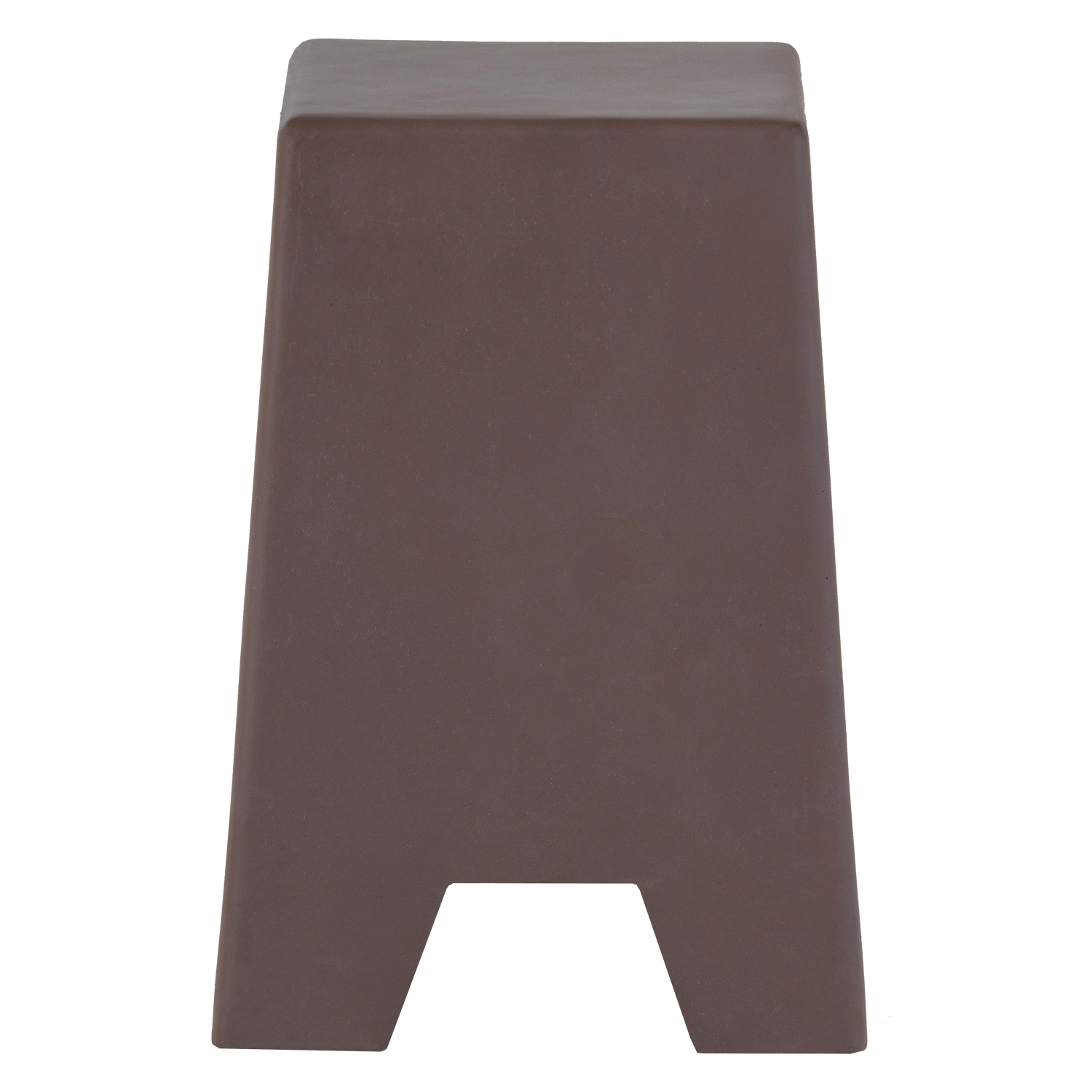 Woood | Bijzettafel Zina hoog cement bruin