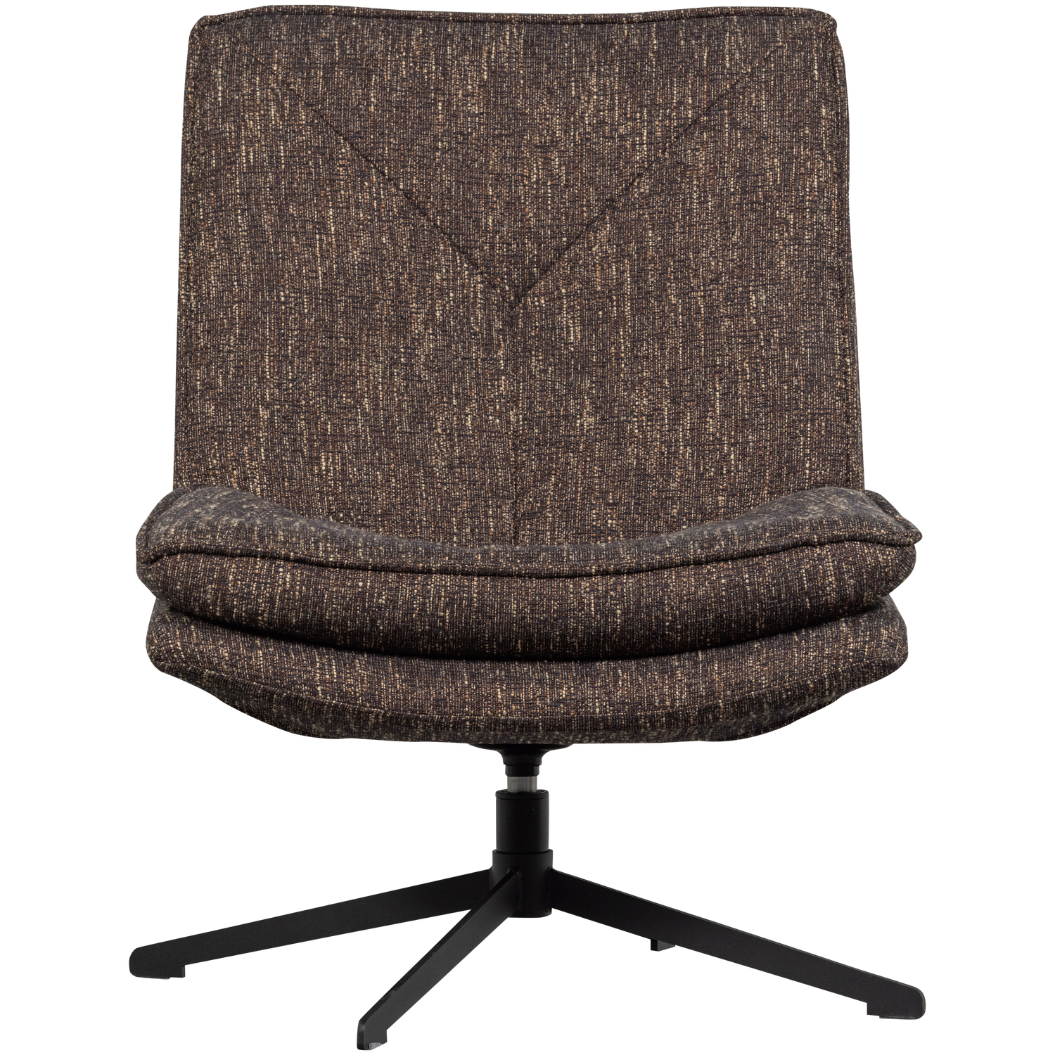 Woood | Draaifauteuil Milaro bruin melange