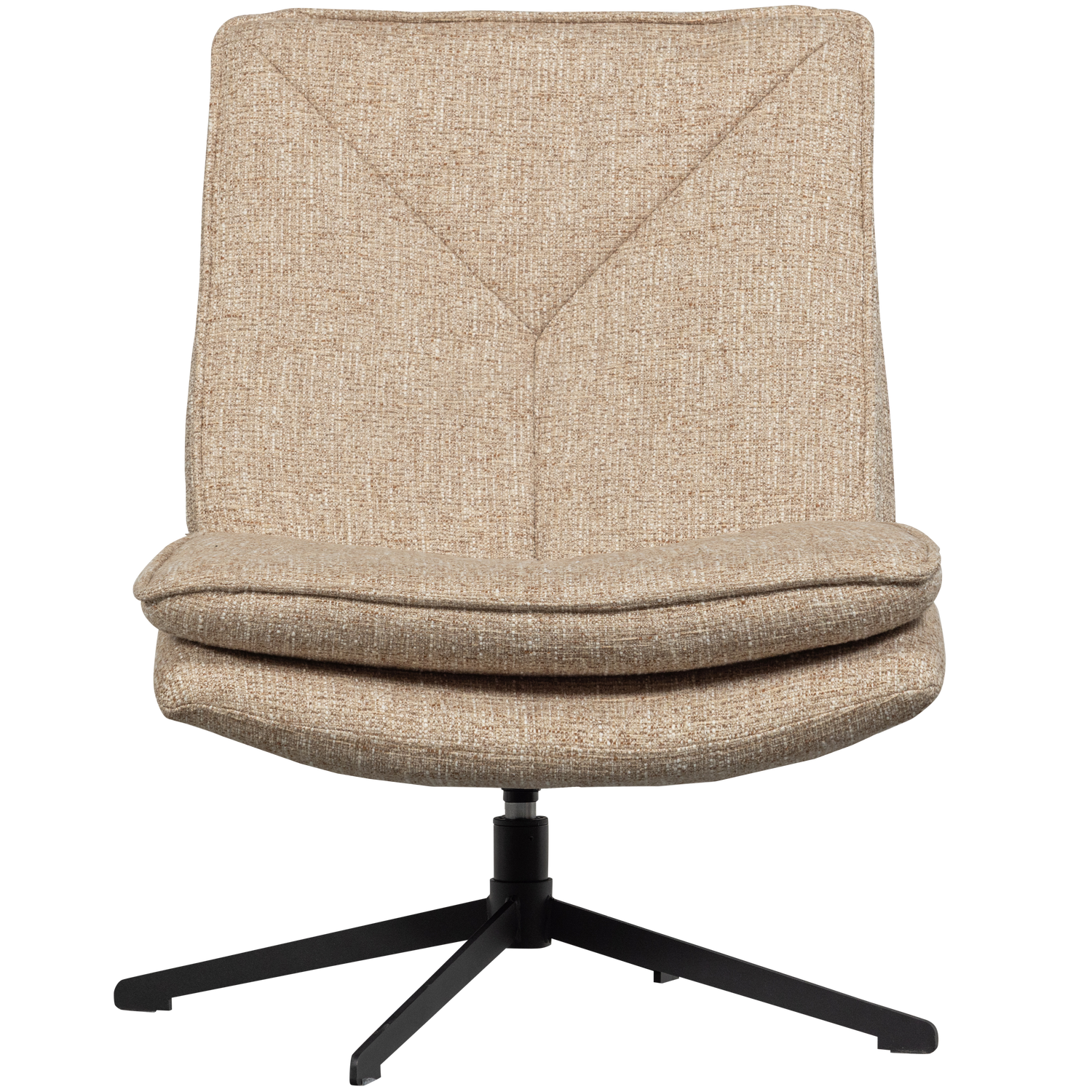 Woood | Draaifauteuil Milaro naturel melange