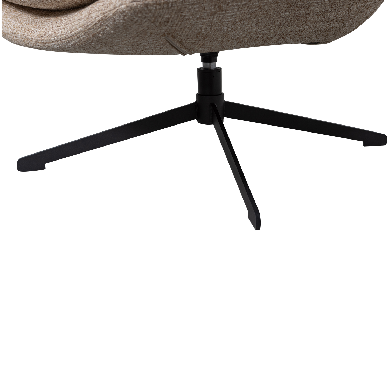 Woood | Draaifauteuil Milaro naturel melange