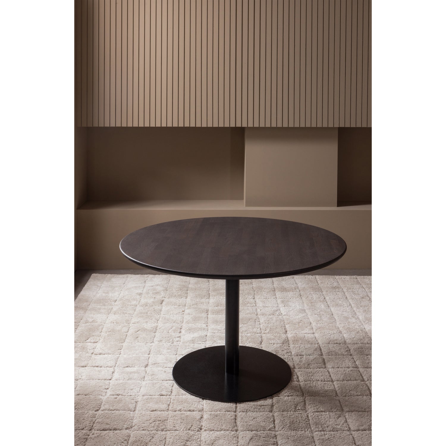 Woood | Eettafel Tablo rond 120cm mystic brown