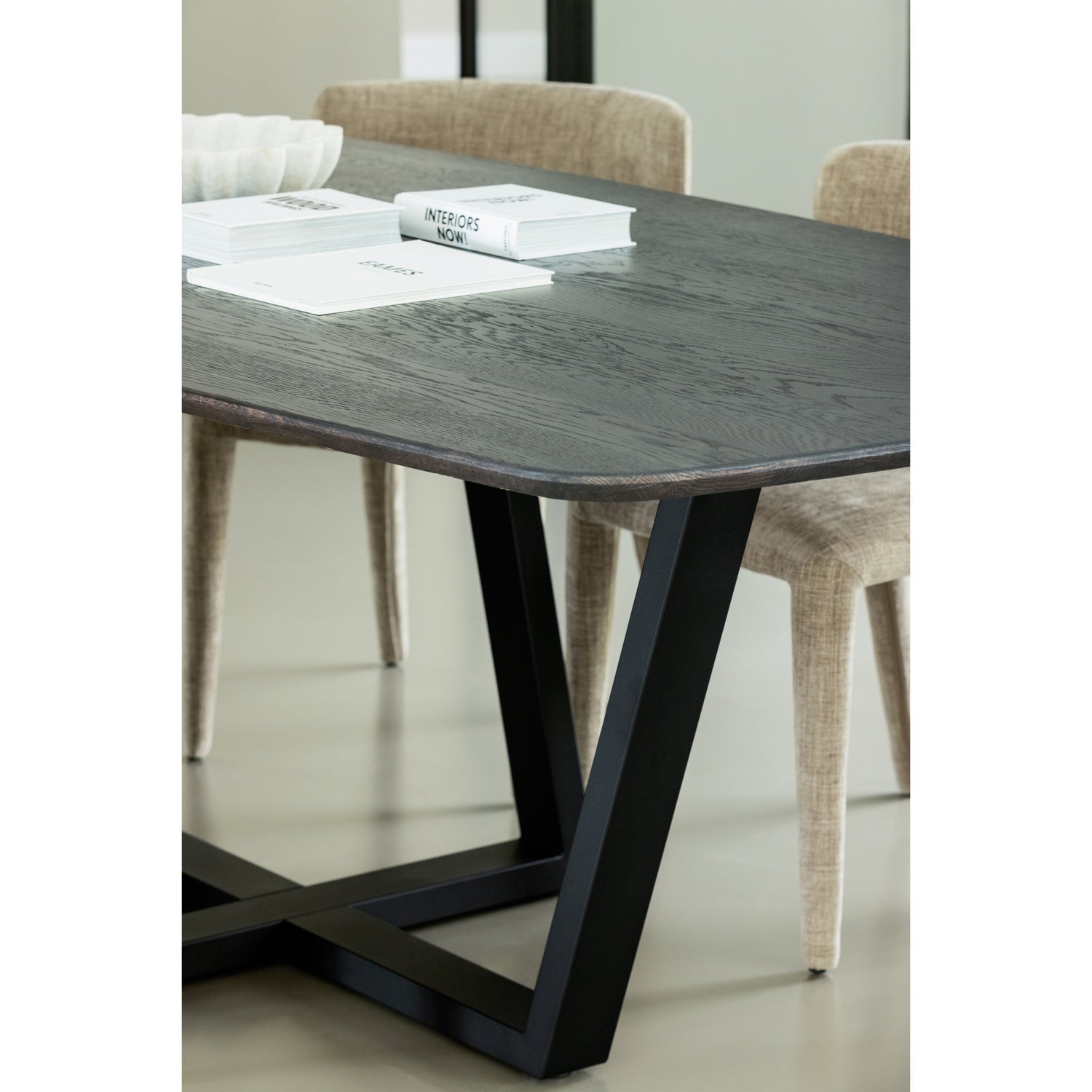 Woood | Eettafel Tablo Deens ovaal 220cm mystic brown