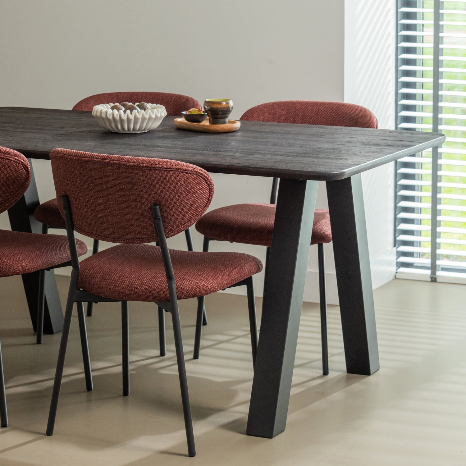 Woood | Eettafel Tablo rechthoek 160cm mystic brown