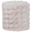 Woood | Poef Olven hoog fluffy naturel