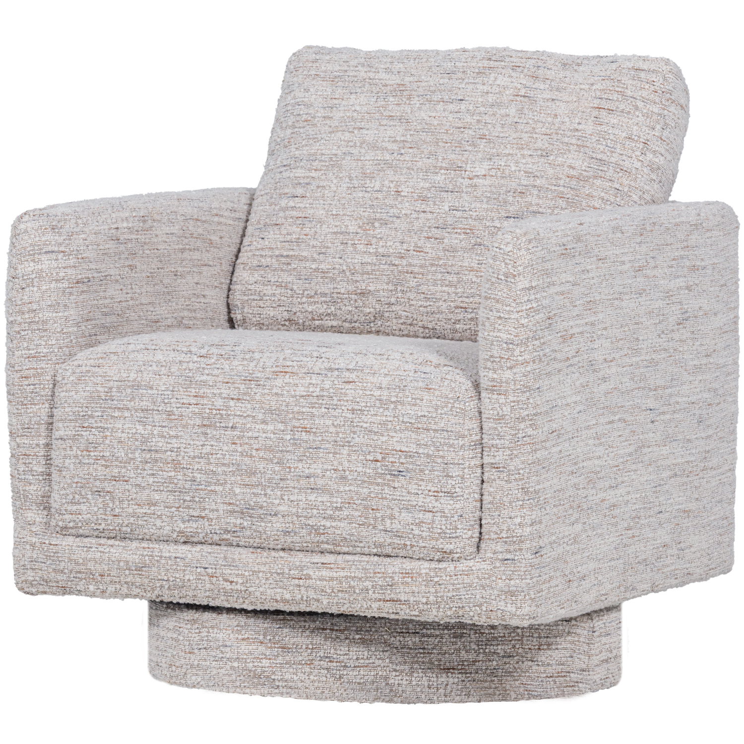 Woood | Draaifauteuil Oska naturel melange