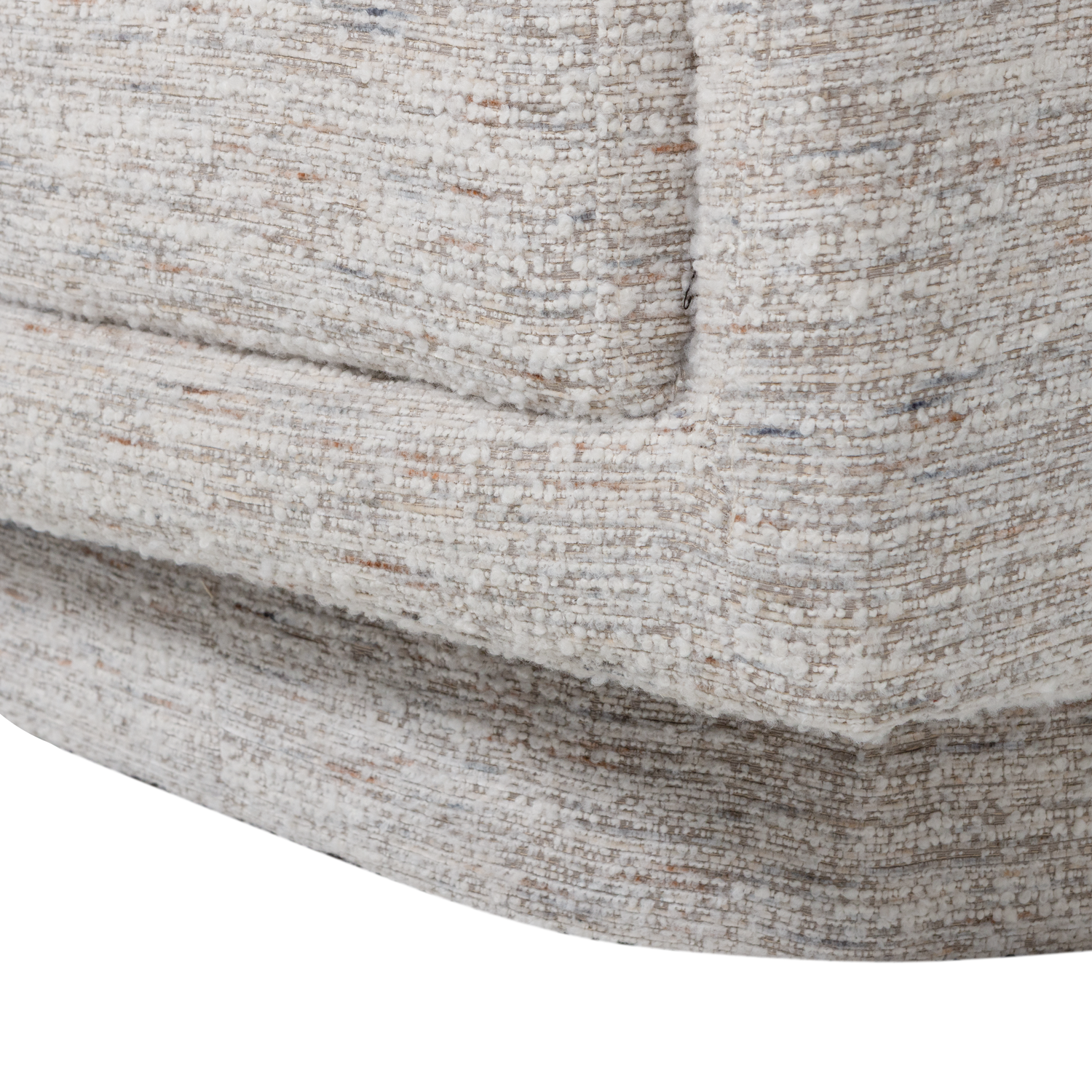 Woood | Draaifauteuil Oska naturel melange
