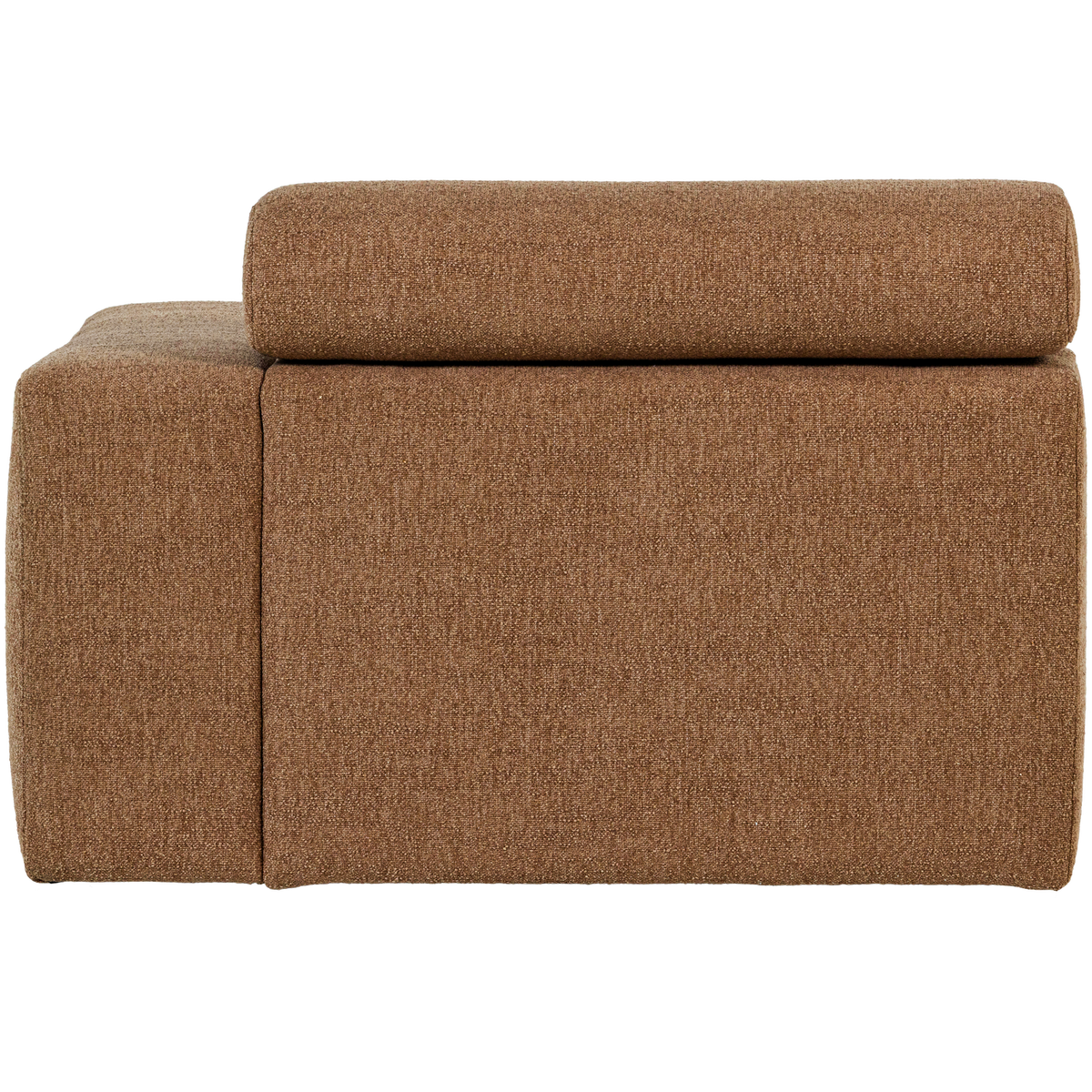 Woood | 1-Zits element Novi arm rechts boucle karamelbruin