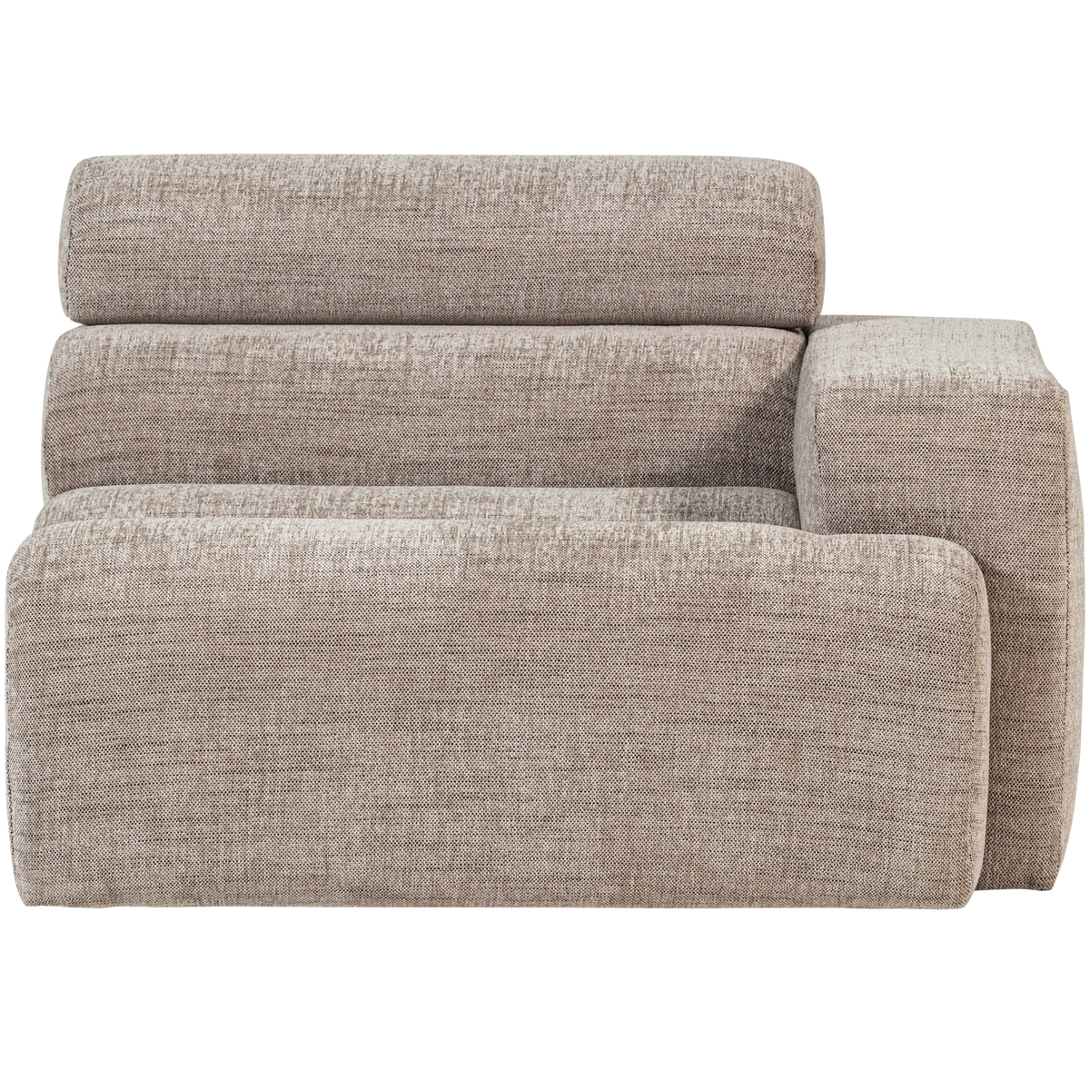 Woood | 1-Zits element Novi arm rechts naturel melange