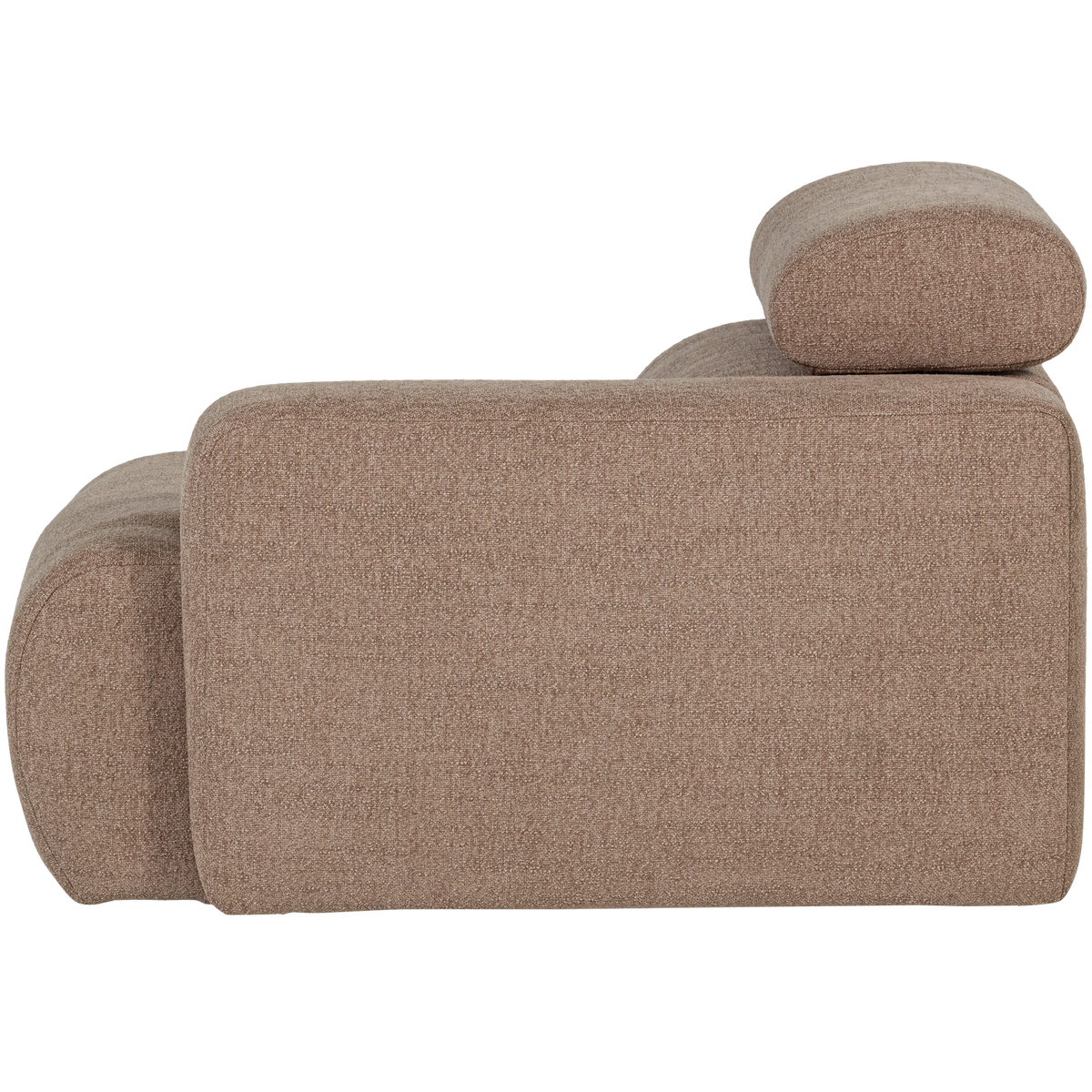 Woood | 1-Zits element Novi arm rechts boucle taupe