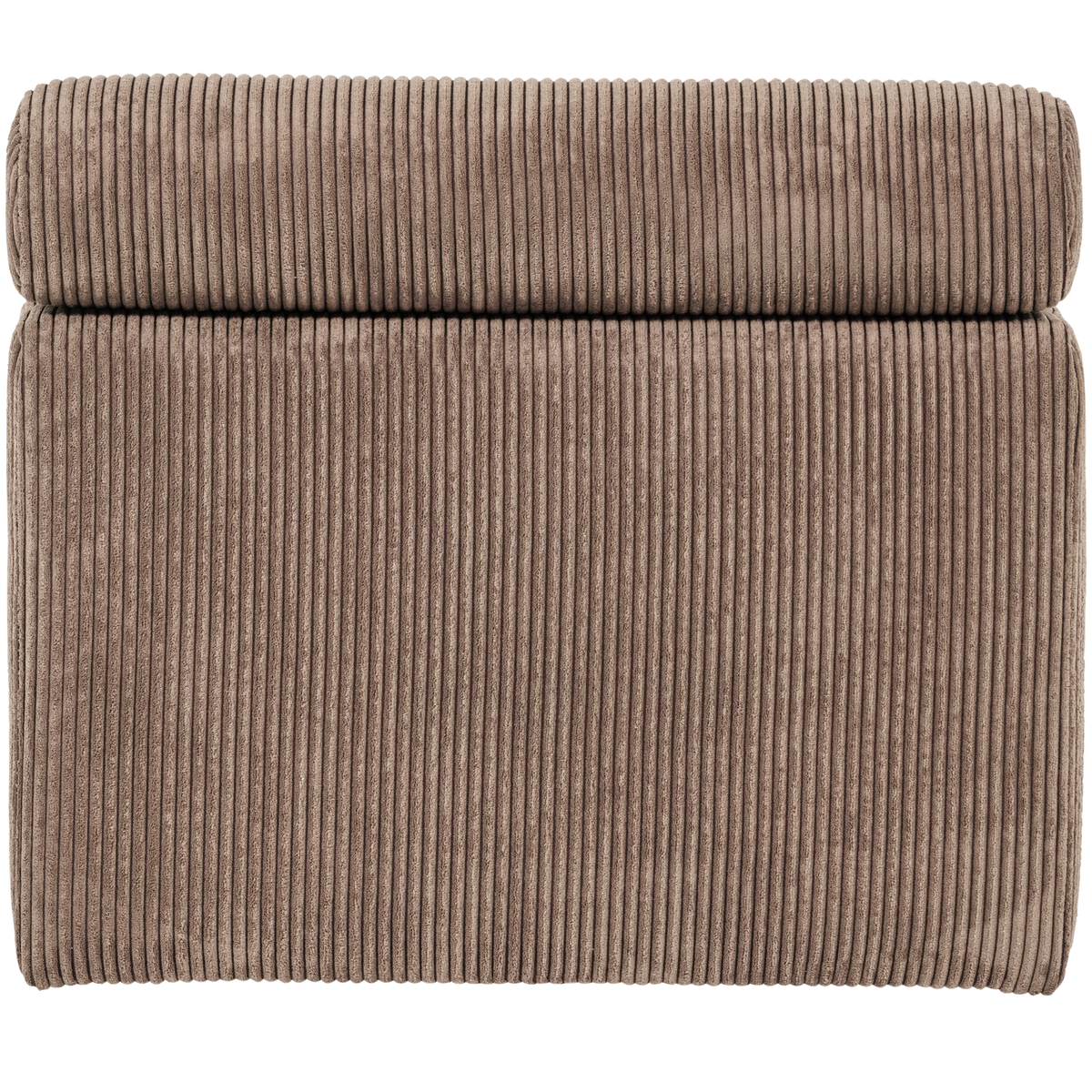 Woood | 1-Zits element Novi ribstof taupe