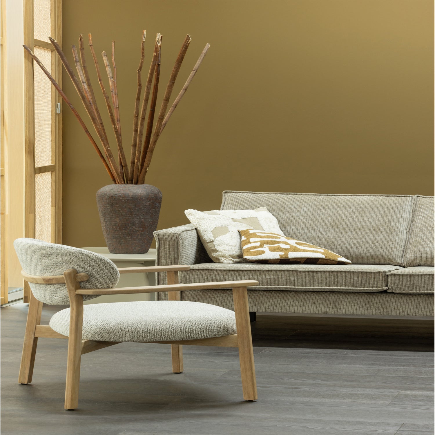 Woood | Salontafel Tablo 60cm dakargrau