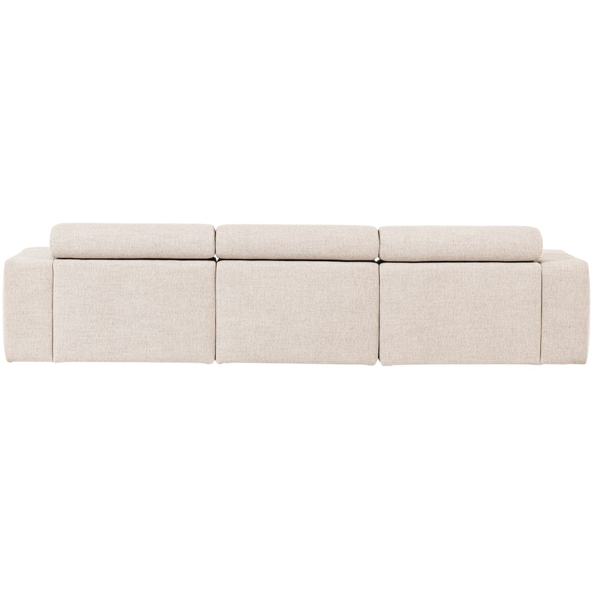 Woood | Chaise longue Novi links boucle naturel