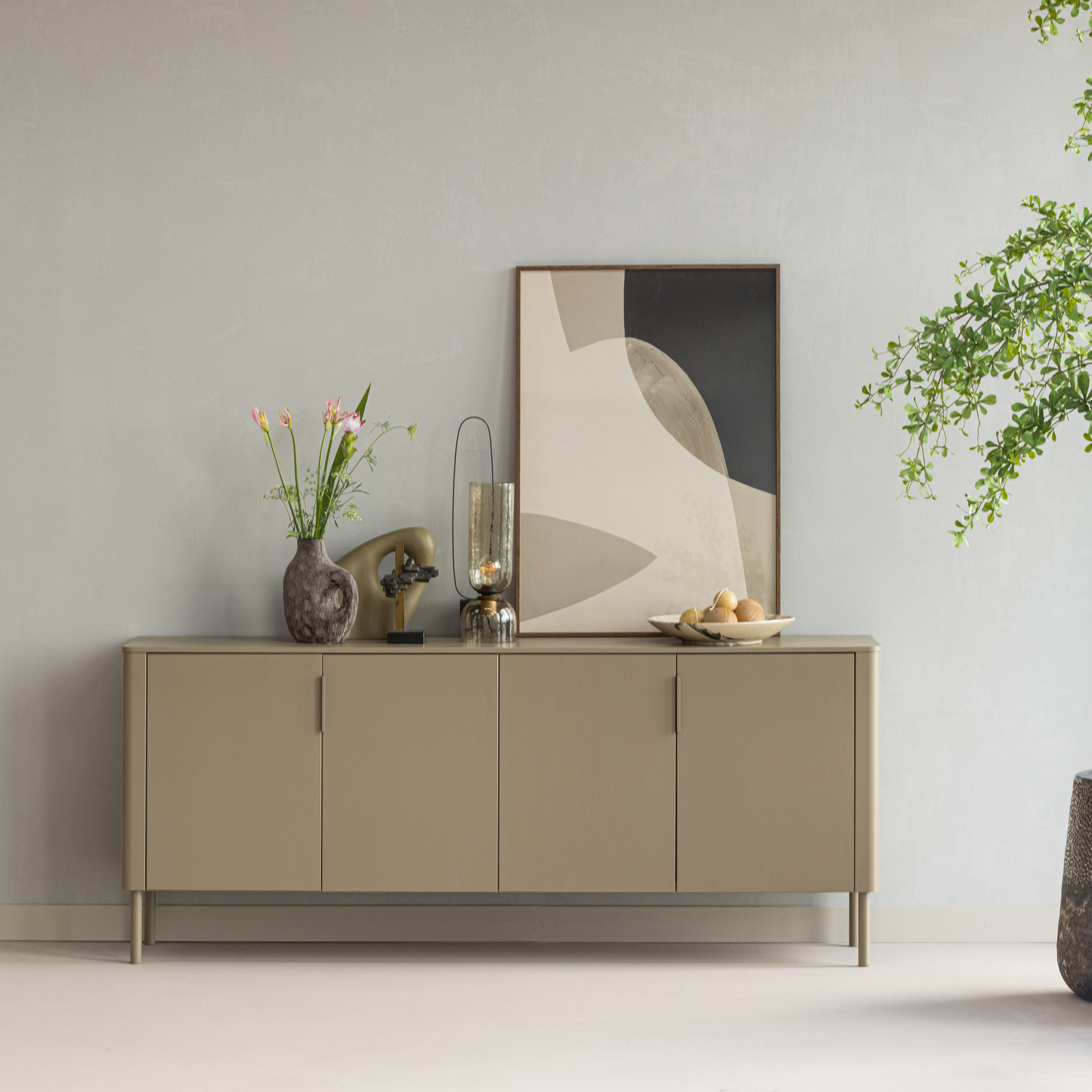 Woood | Dressoir Gunnar 200cm mud
