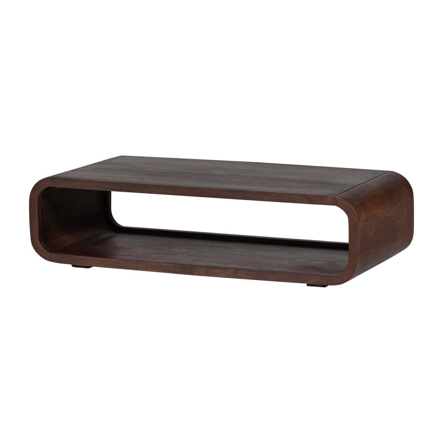 Woood | Salontafel Kinu 120cm donkerbruin
