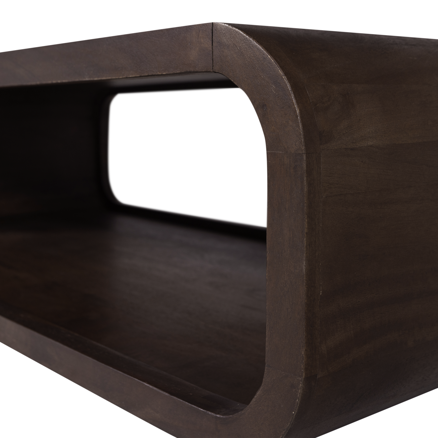 Woood | Salontafel Kinu 120cm donkerbruin