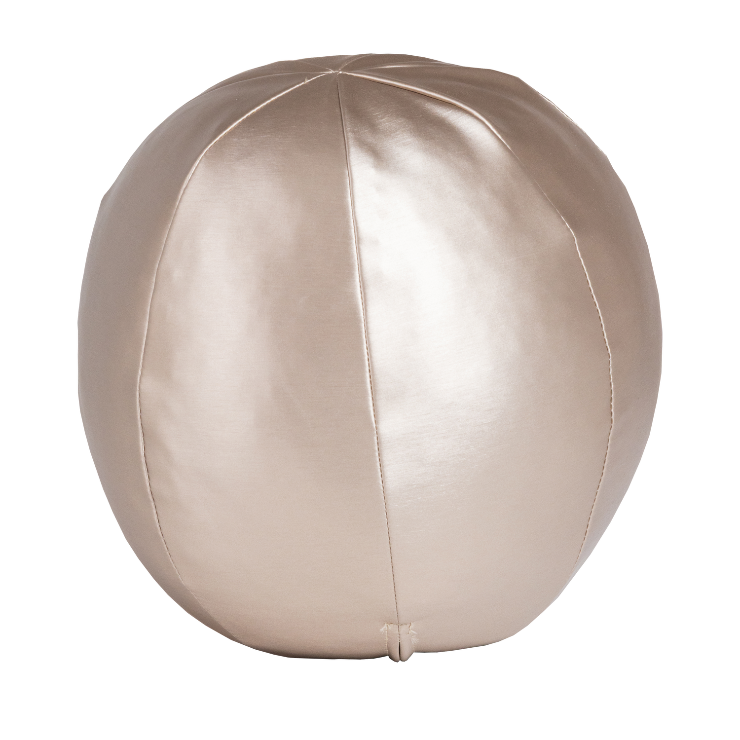 Woood | Bal Rodeo kussen klein metallic naturel