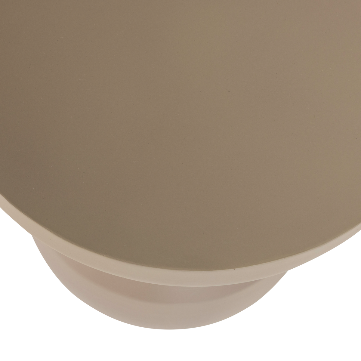 Woood | Bijzettafel Bova metaal bruin