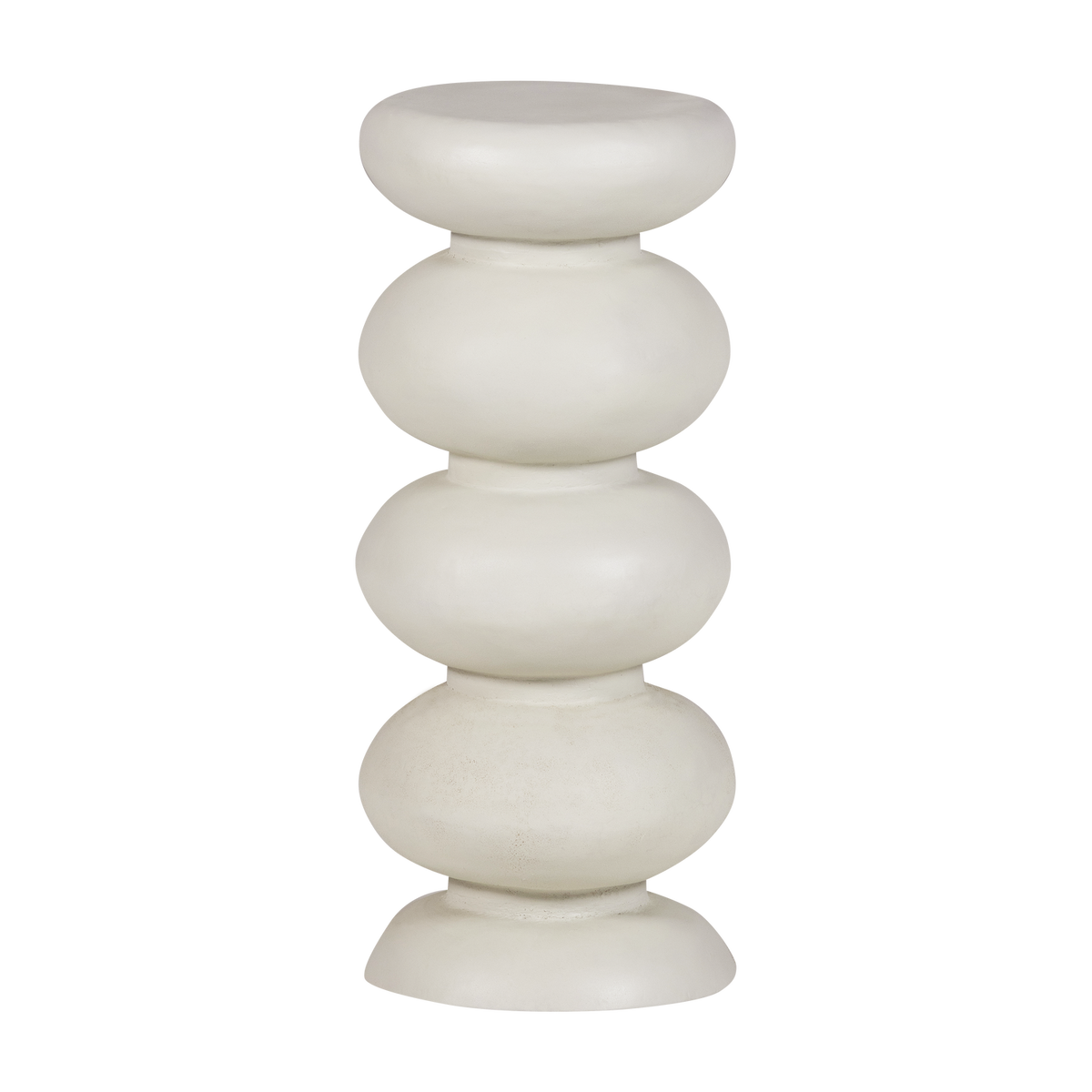 Woood | Bijzettafel Brilo metaal creme
