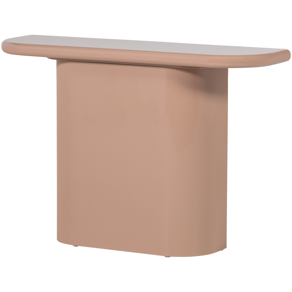 Woood | Sidetable Nocta hoogglans lichtroze