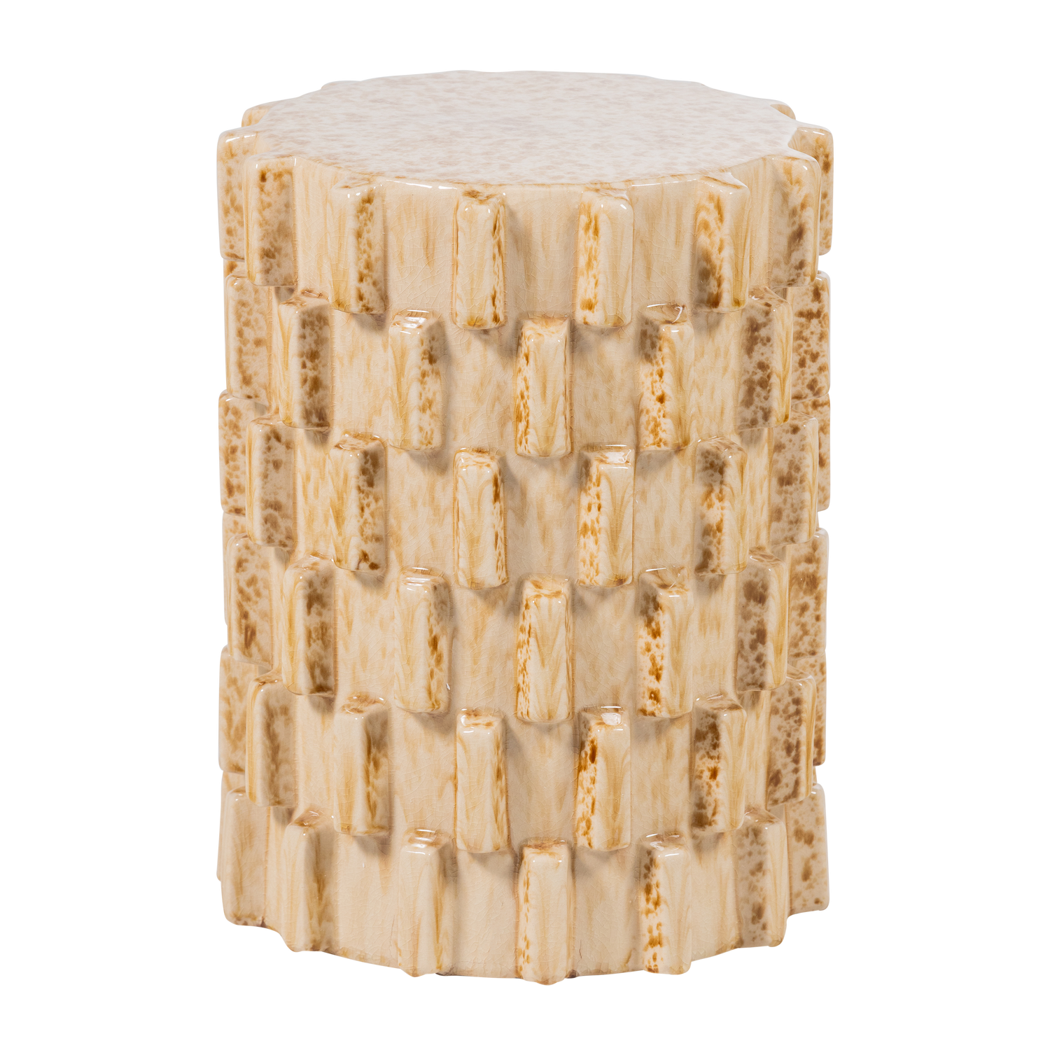 Woood | Bijzettafel Axu keramiek zand