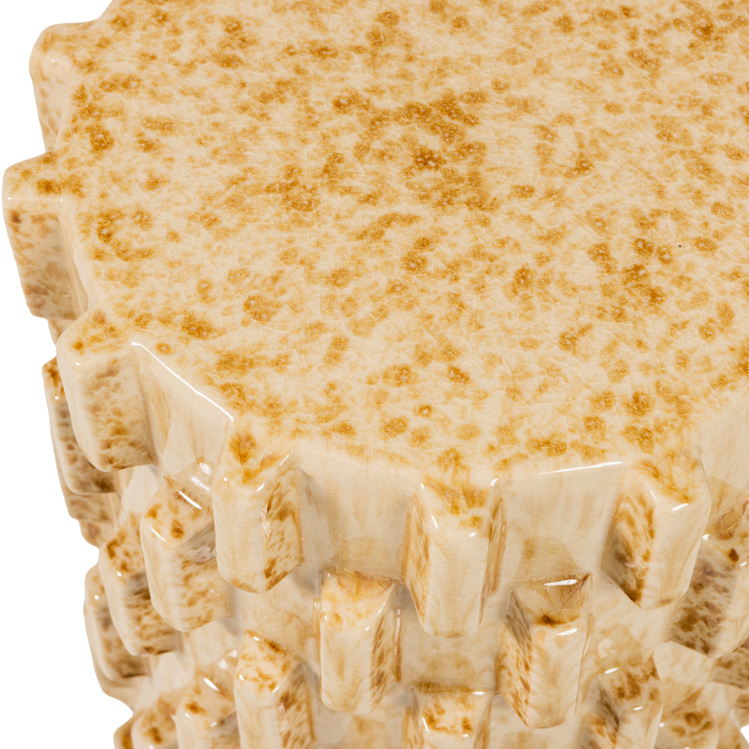 Woood | Bijzettafel Axu keramiek zand