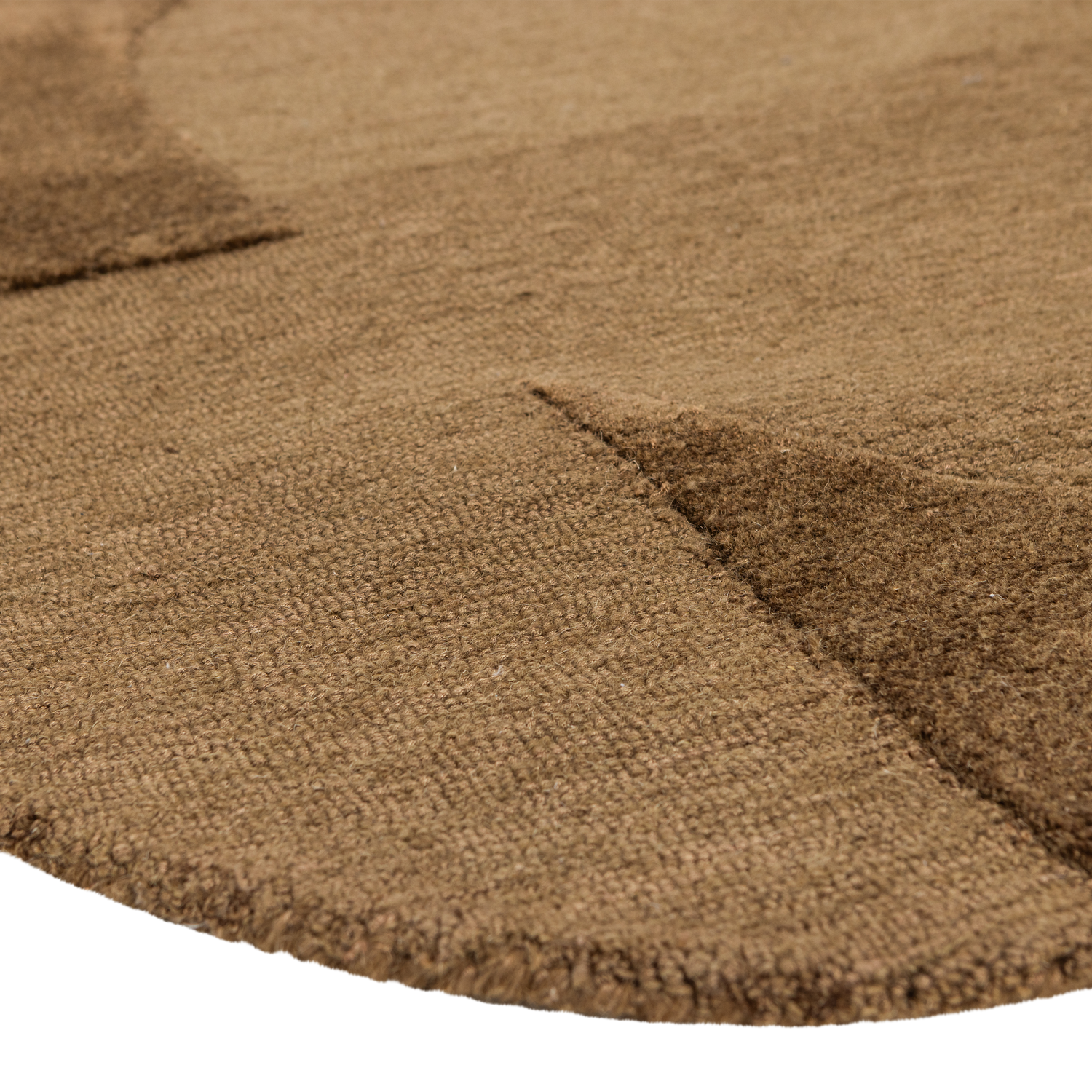 Woood | Vloerkleed Livo viscose/wol bruin