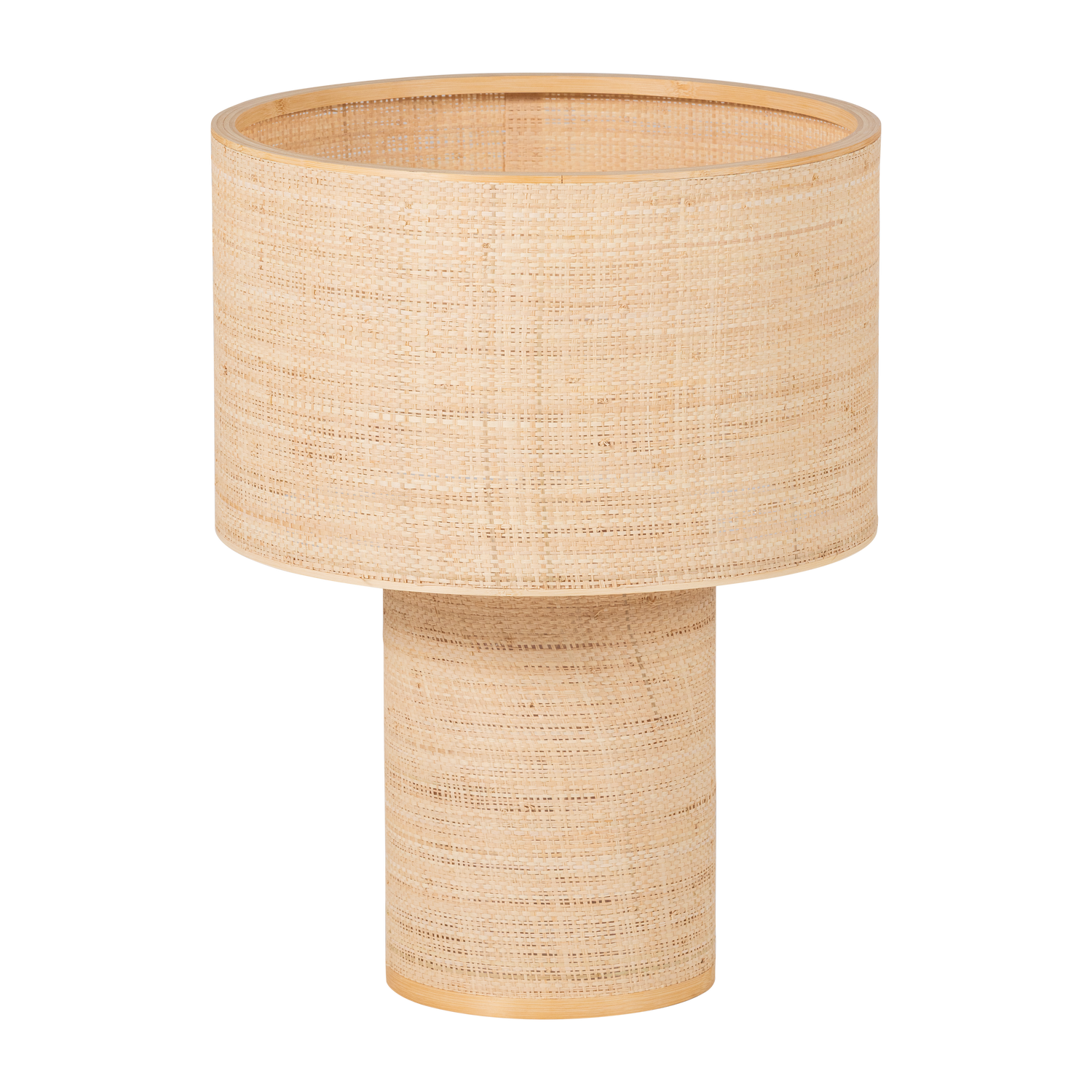Woood | Tafellamp Syro raffia naturel
