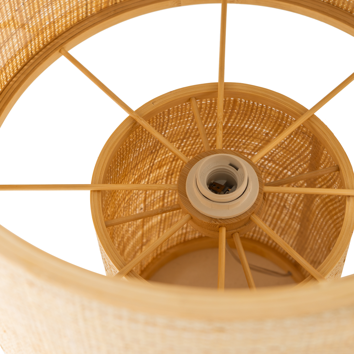 Woood | Tafellamp Syro raffia naturel