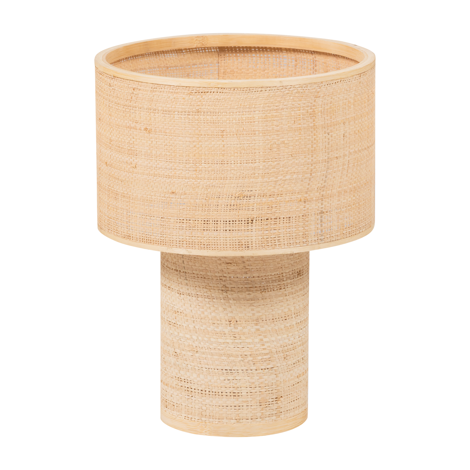 Woood | Tafellamp Syro raffia naturel