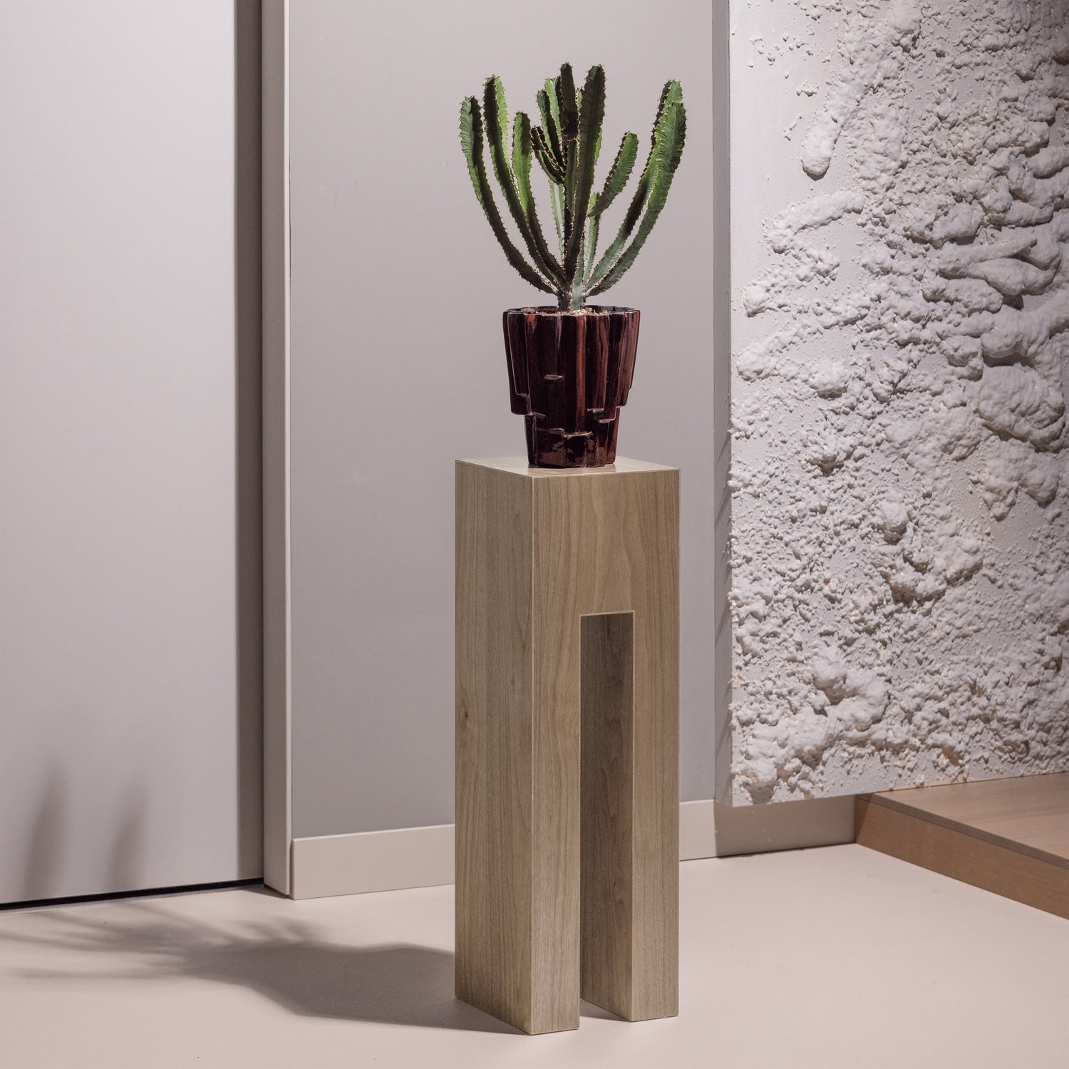 Woood | Pilaar Plantor mdf naturel