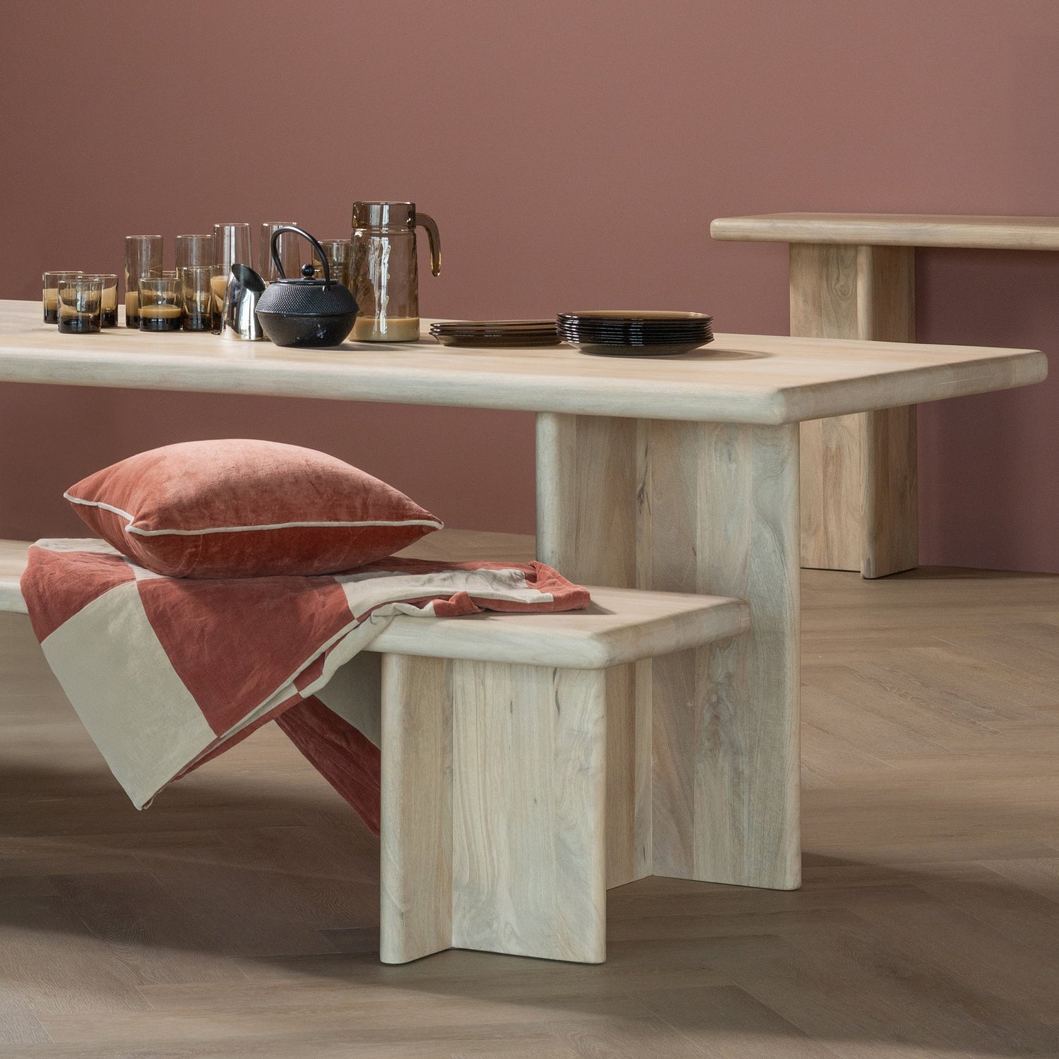 Woood | Eettafel Ato 180cm naturel