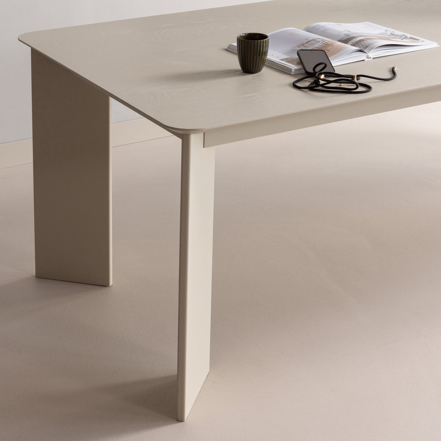 Woood | Eettafel Tablo 240cm dakargrau