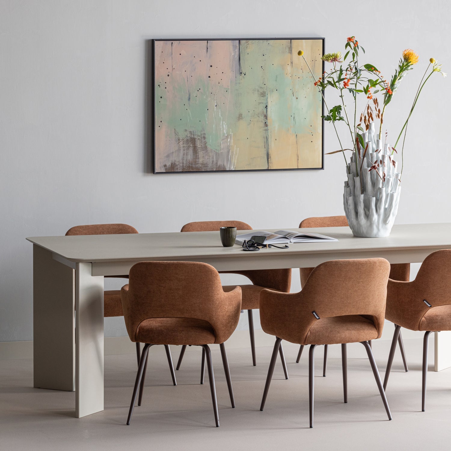 Woood | Eettafel Tablo 240cm dakargrau
