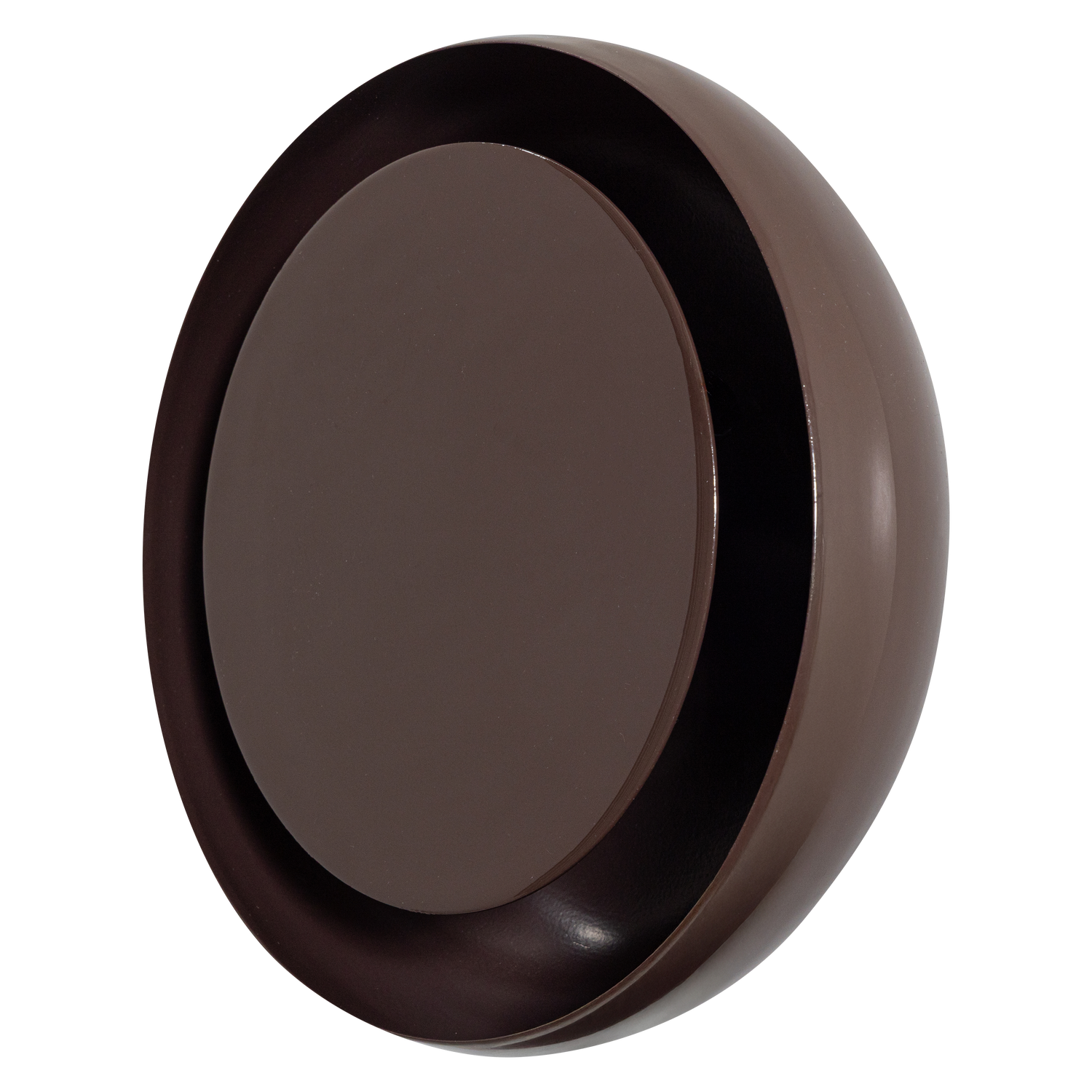 Woood | Wandlamp Gloomy rond metaal bruin