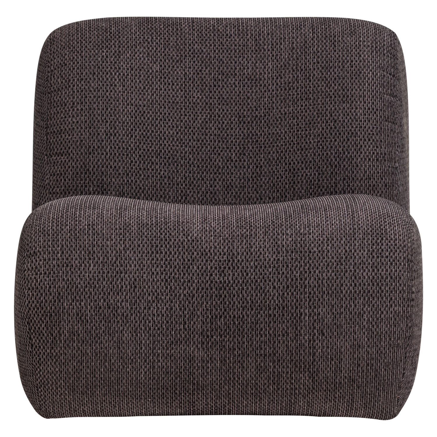 Woood | Fauteuil Nomu grove chenille antraciet