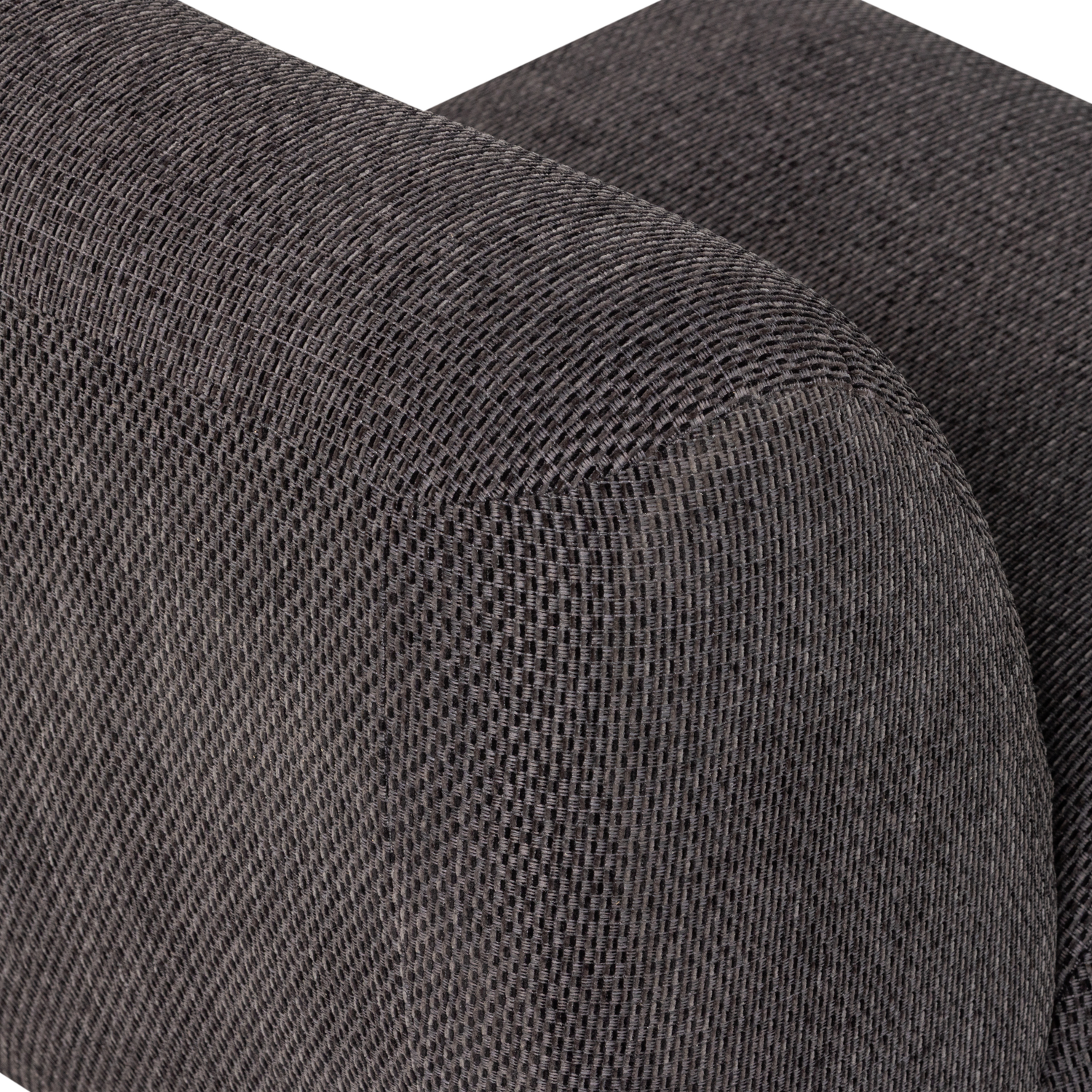 Woood | Fauteuil Nomu grove chenille antraciet