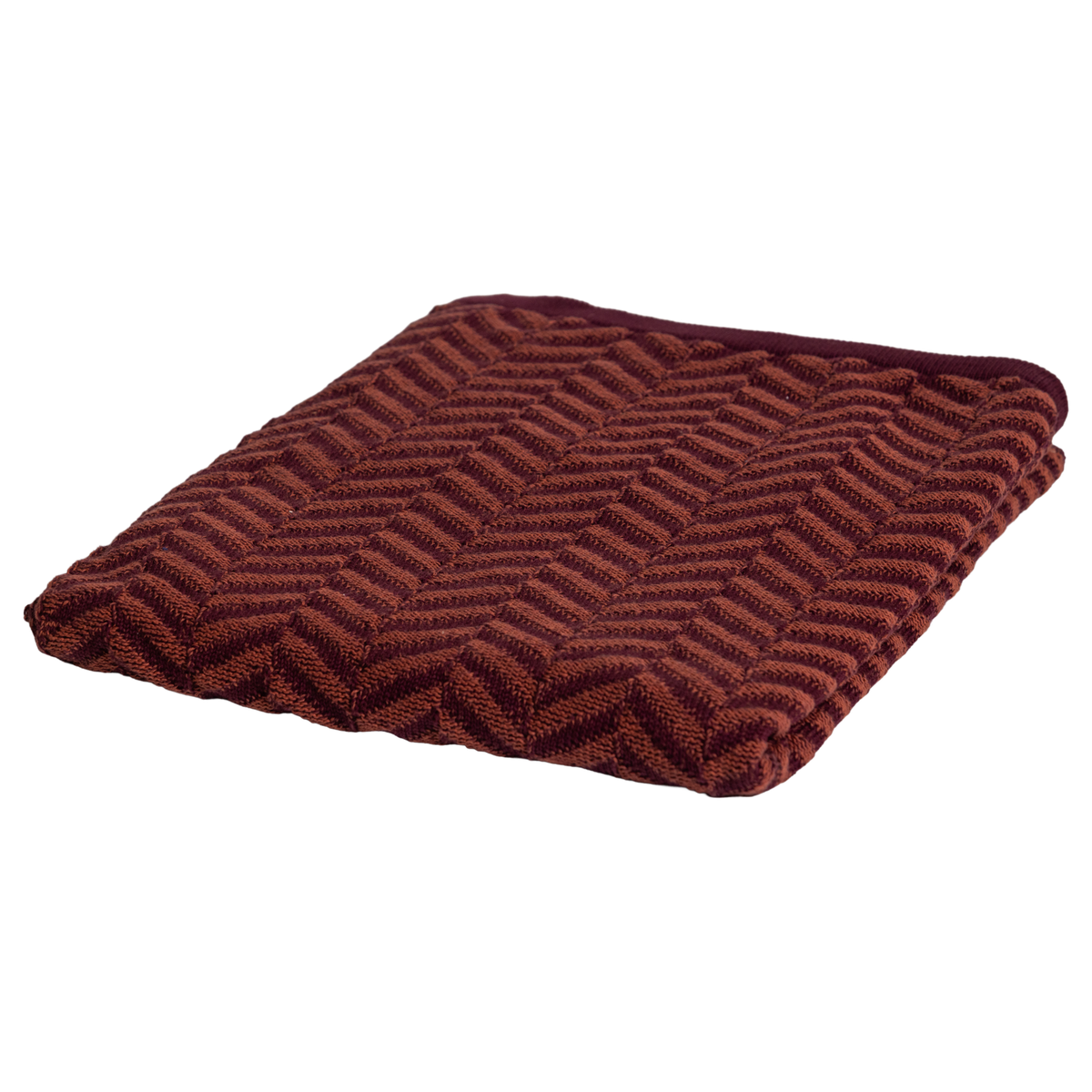 Woood | Plaid Suna bordeaux/paars