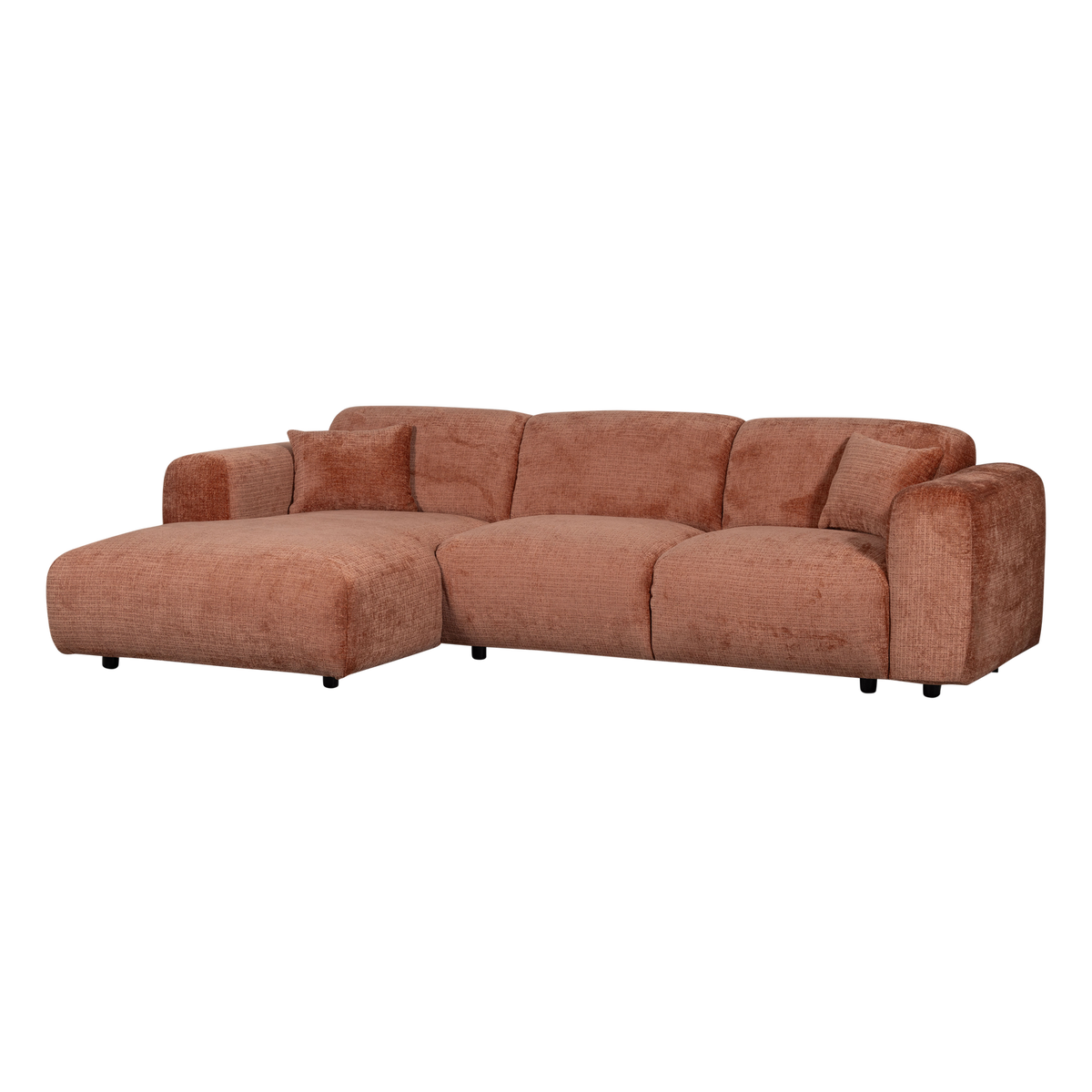Woood | Chaise longue Cloud links chenille terra